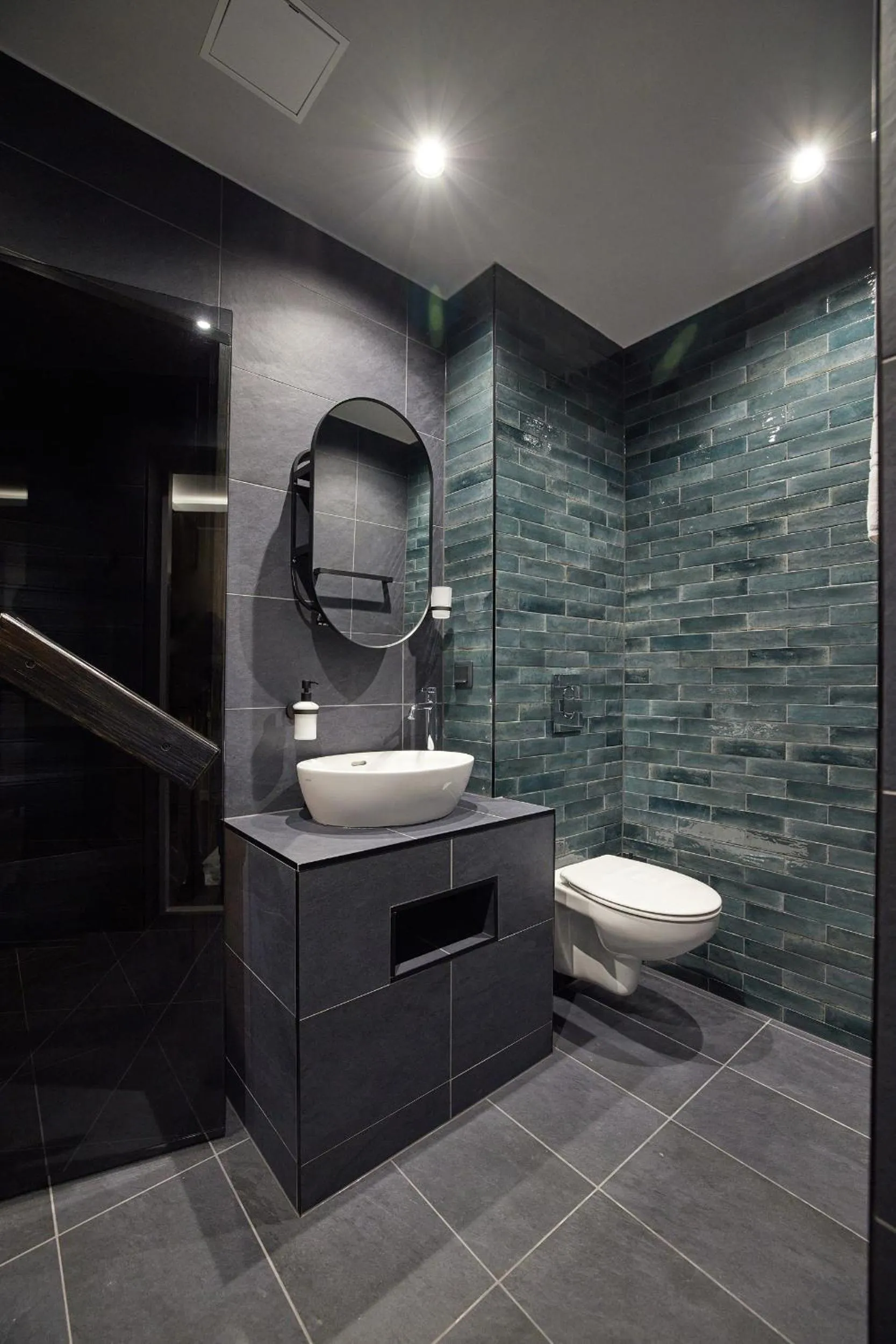 Shower in Hotell Wesenbergh