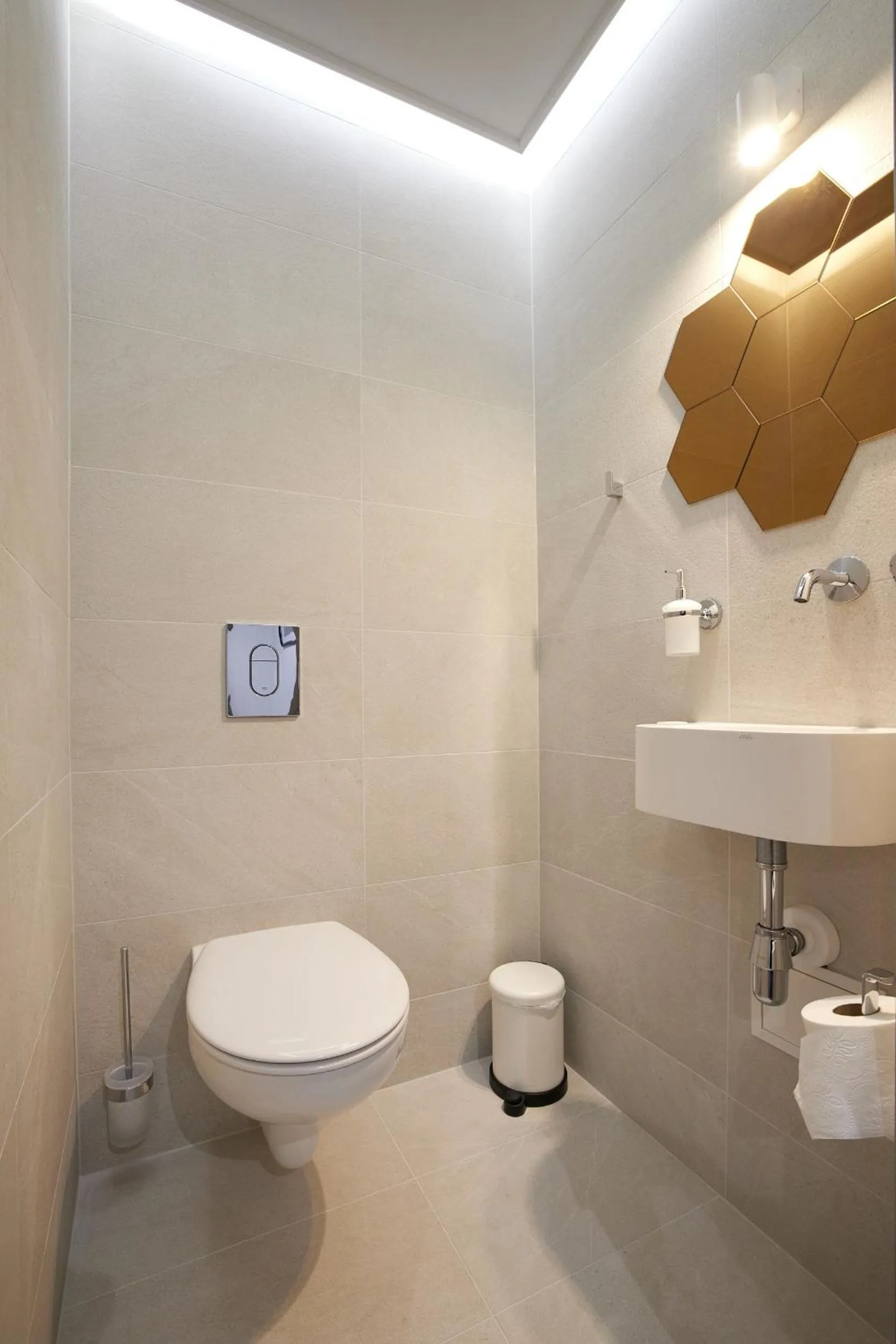 Toilet in Hotell Wesenbergh