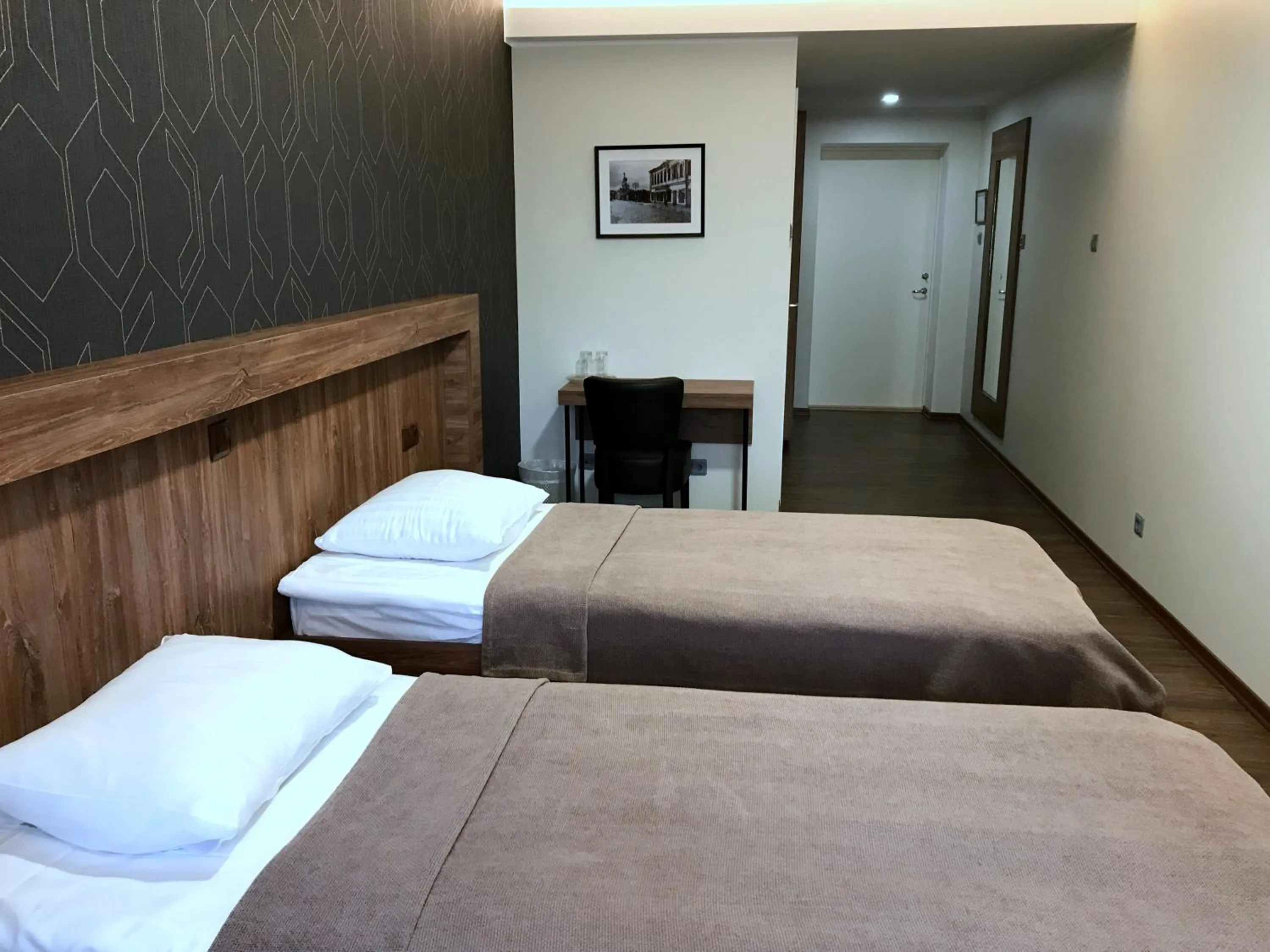 Bed in Hotell Wesenbergh