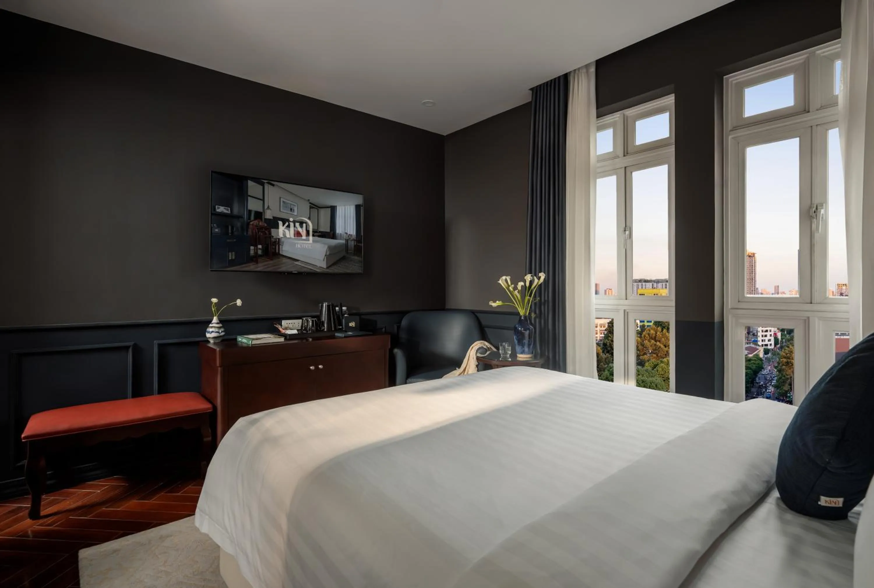 Bed in Kin Hotel Đông Du