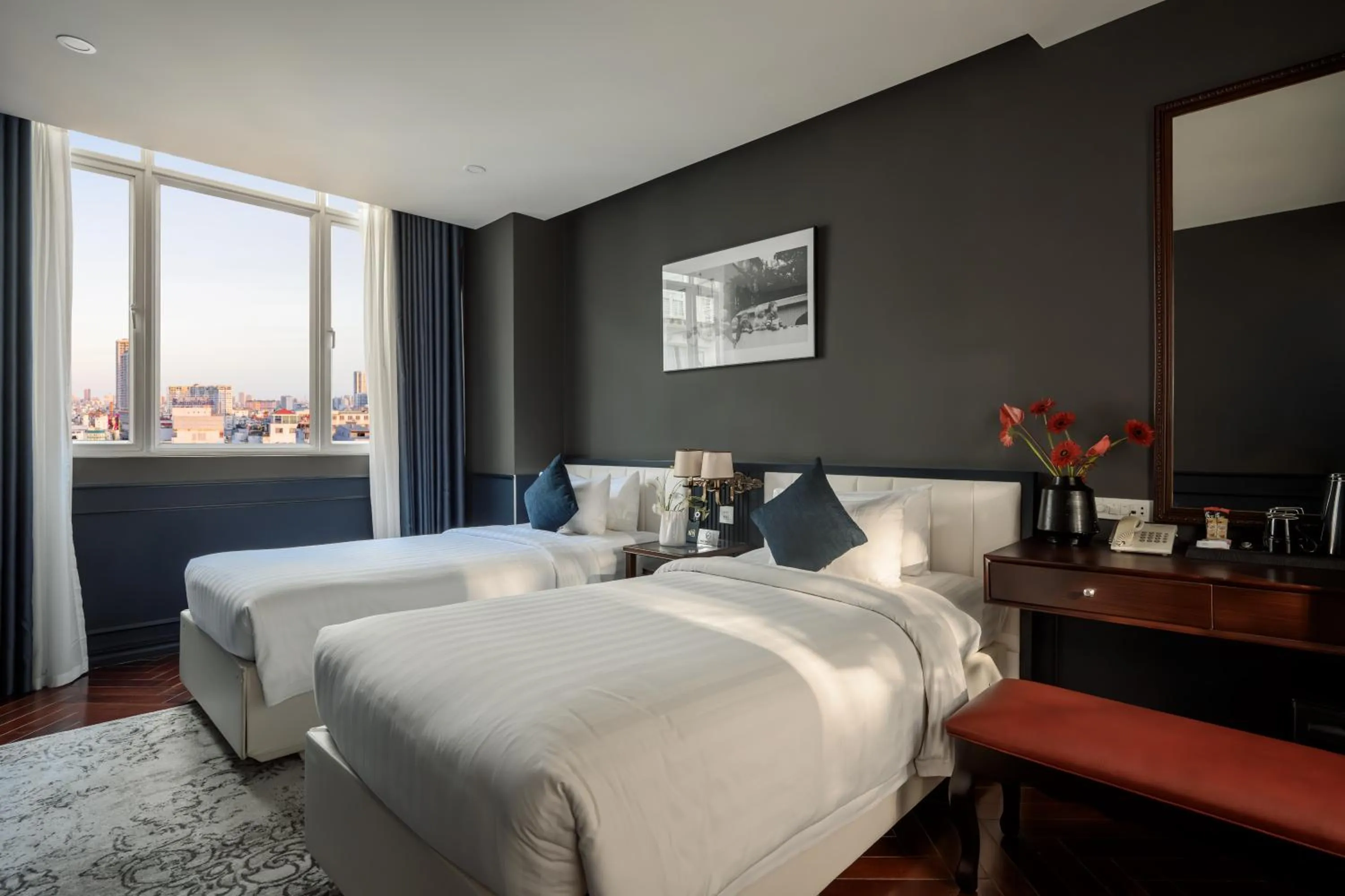 Bed in Kin Hotel Đông Du