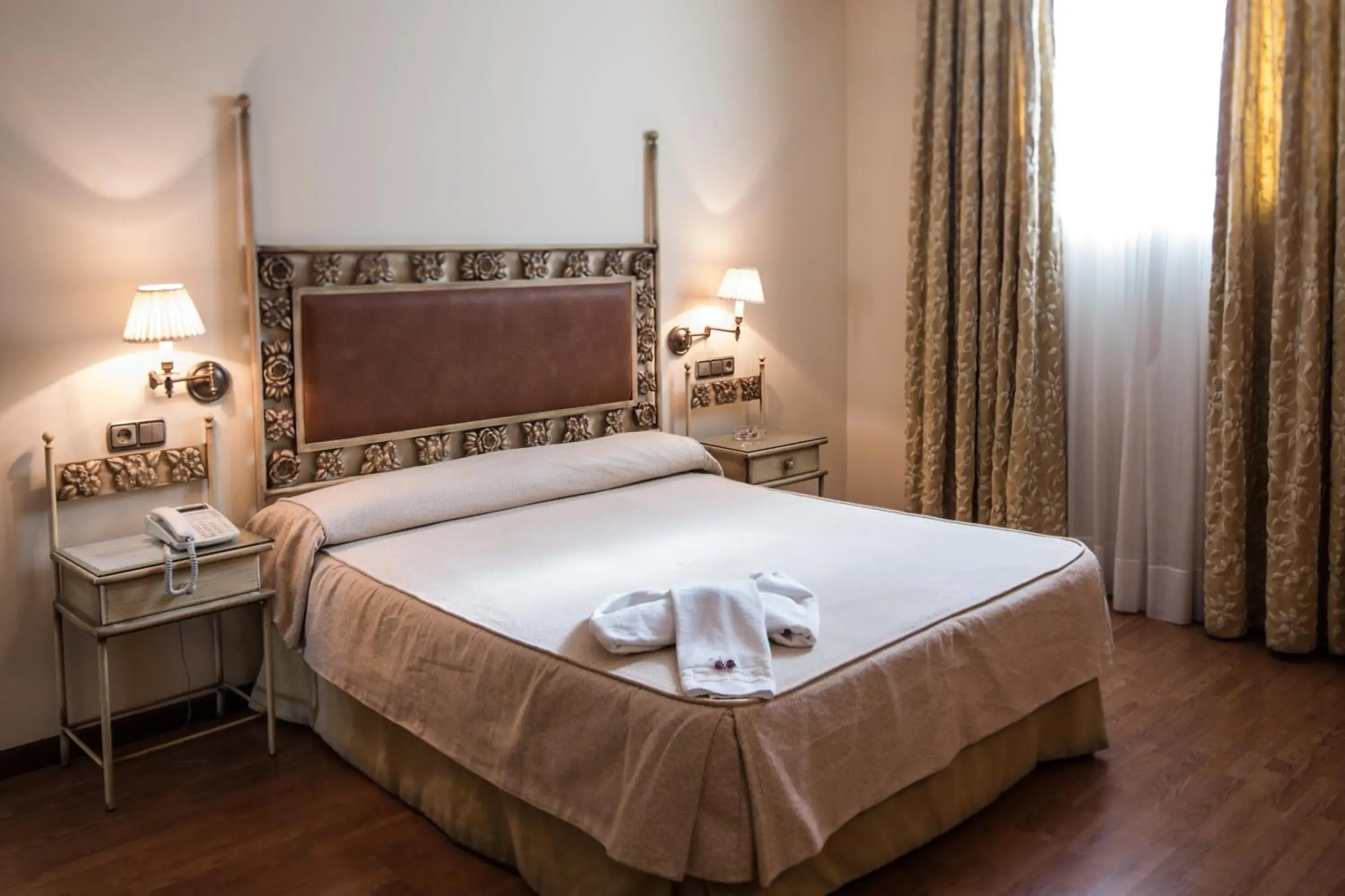 Bed in Hotel Villa De Ferias Bed in Hotel Villa De Ferias