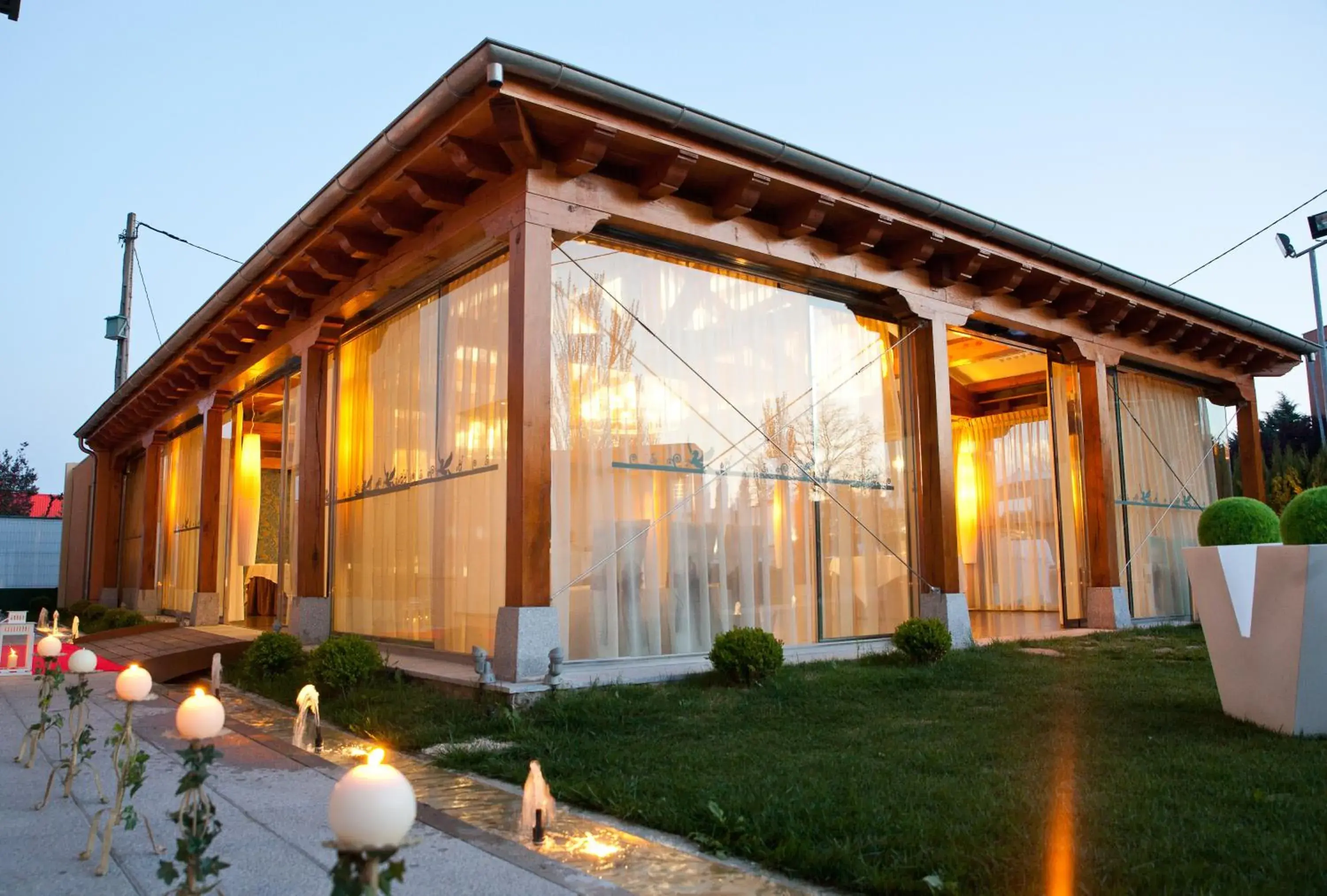 Property building in Hotel Villa De Ferias Property building in Hotel Villa De Ferias