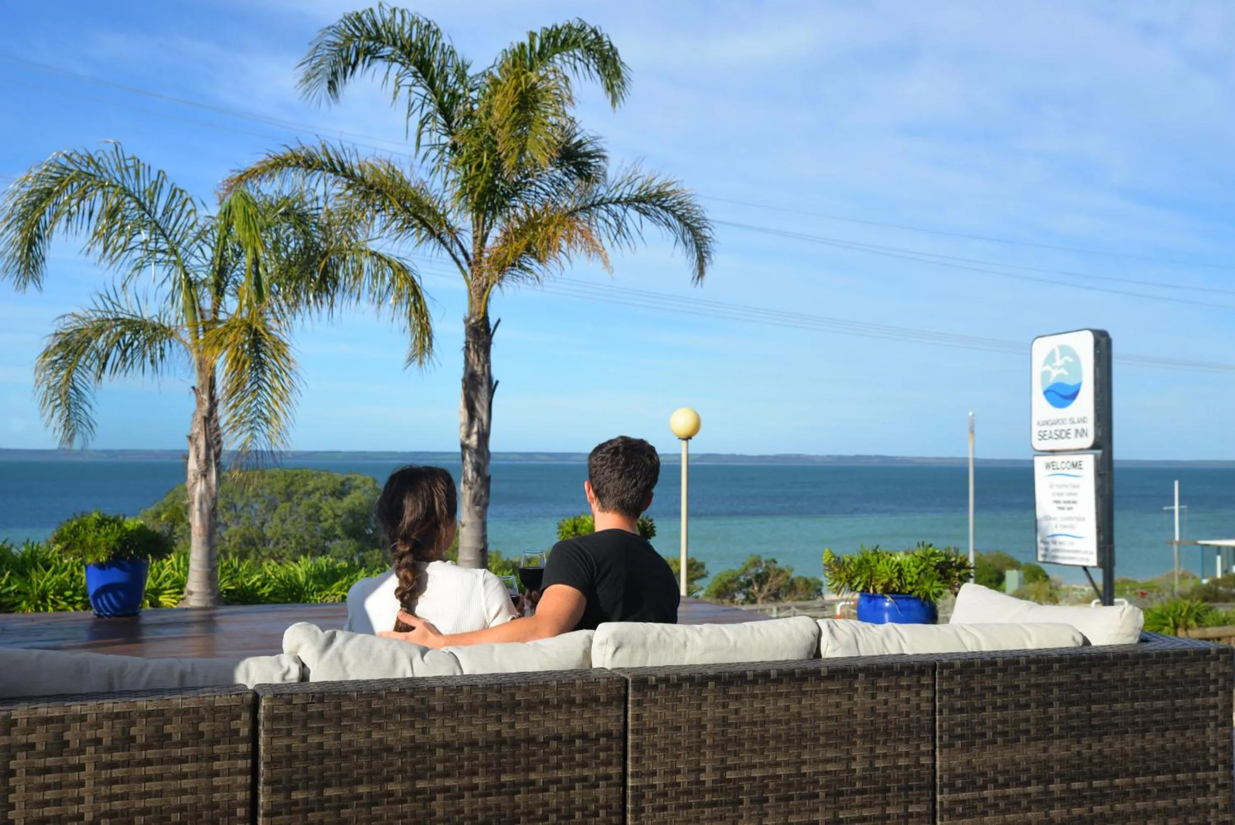 People in Kangaroo Island Seaside Inn