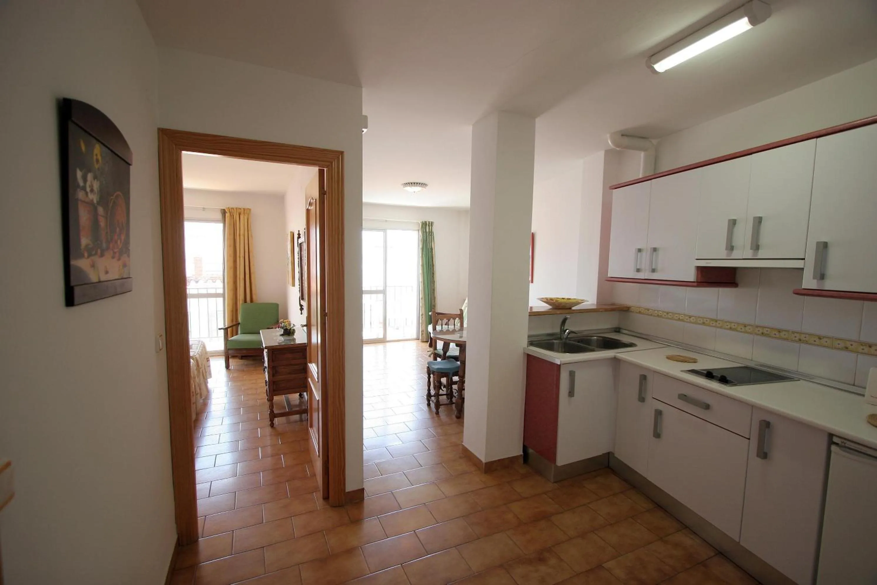 Kitchen or kitchenette in Apartamentos Casanova