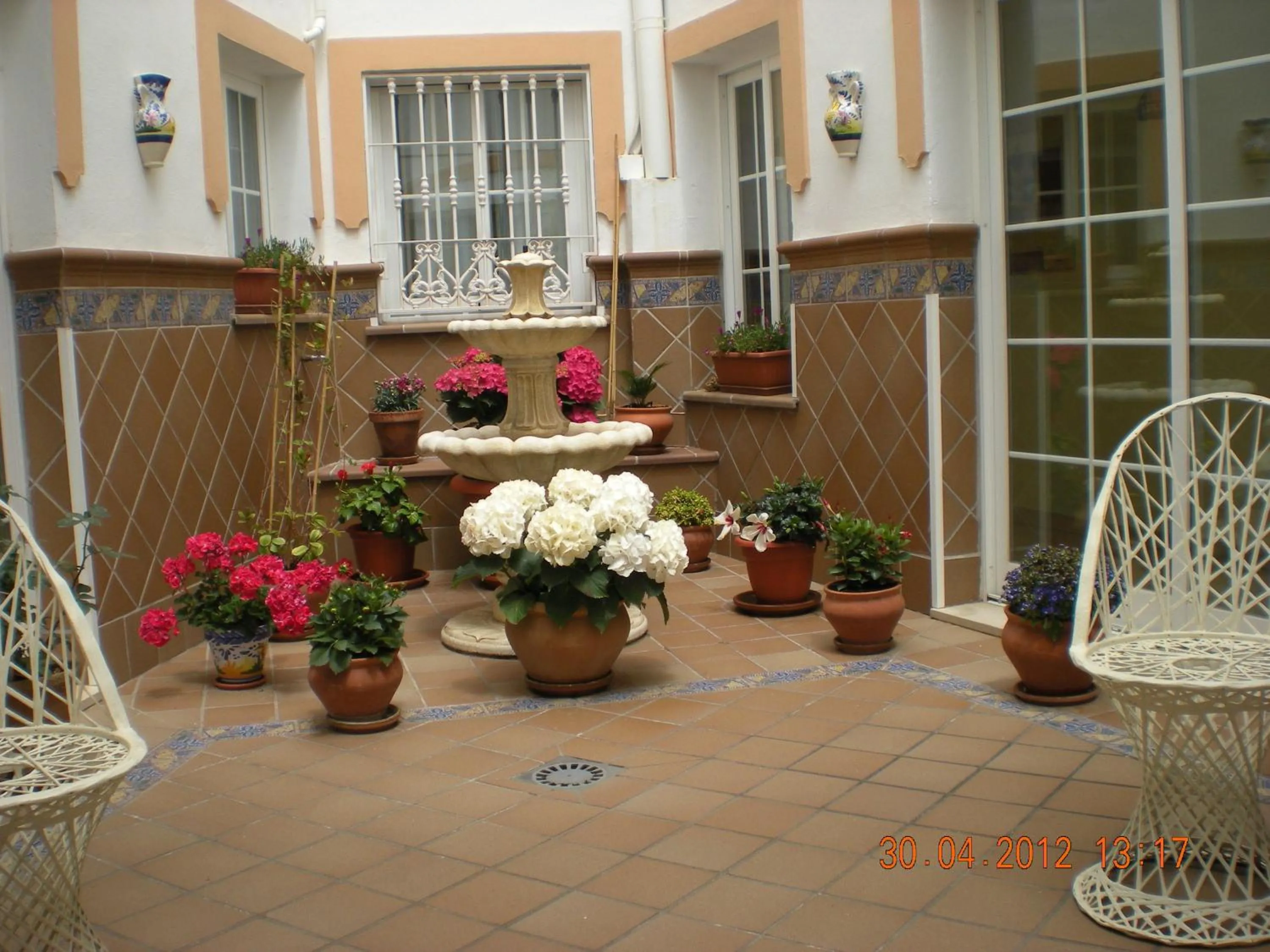 Garden in Apartamentos Casanova