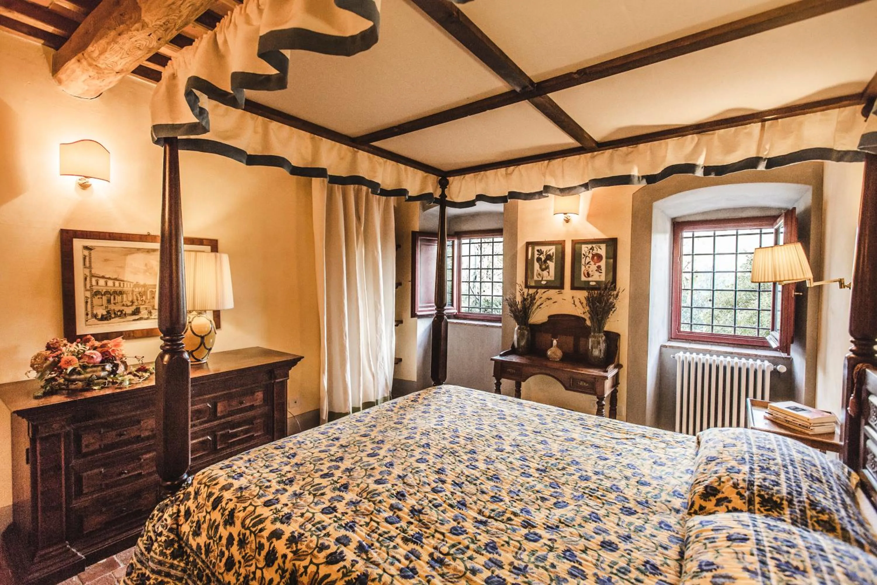 Bedroom, Bed in La Veronica Exclusive Chianti Resort