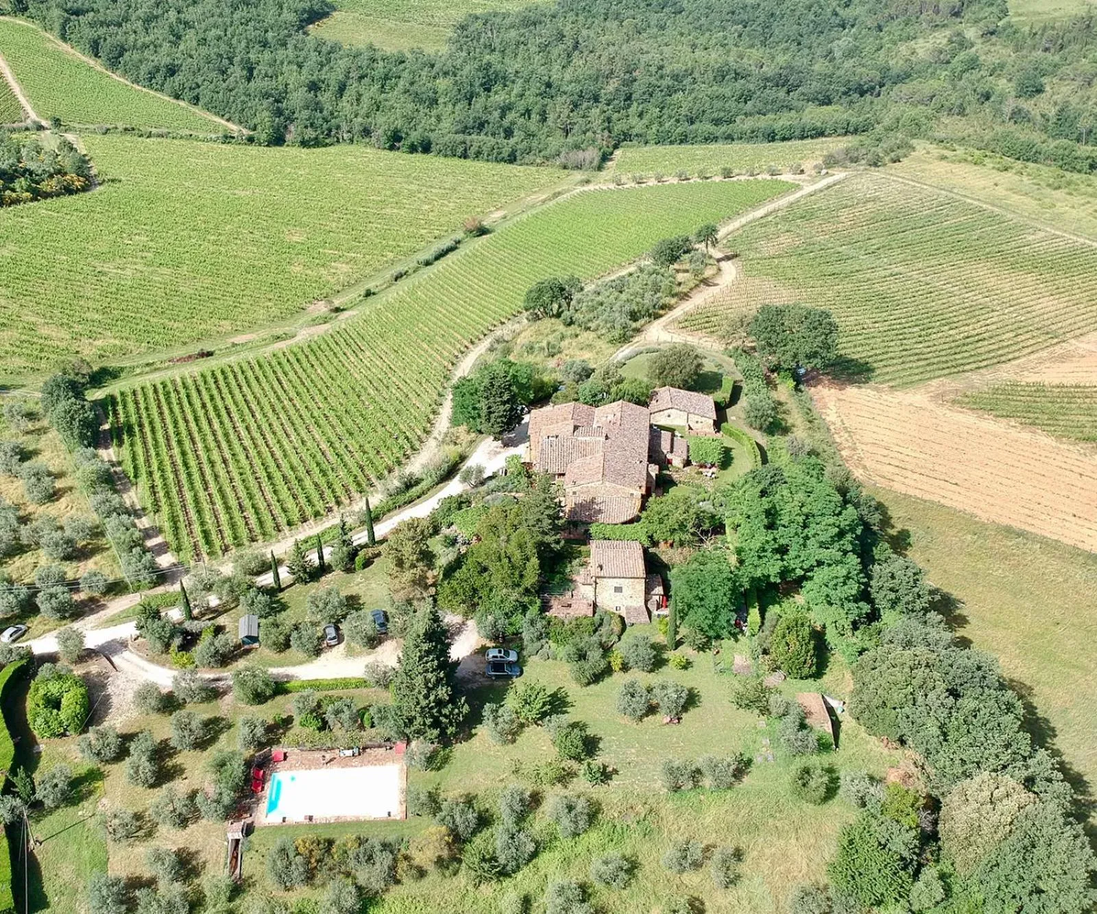 Property building in La Veronica Exclusive Chianti Resort