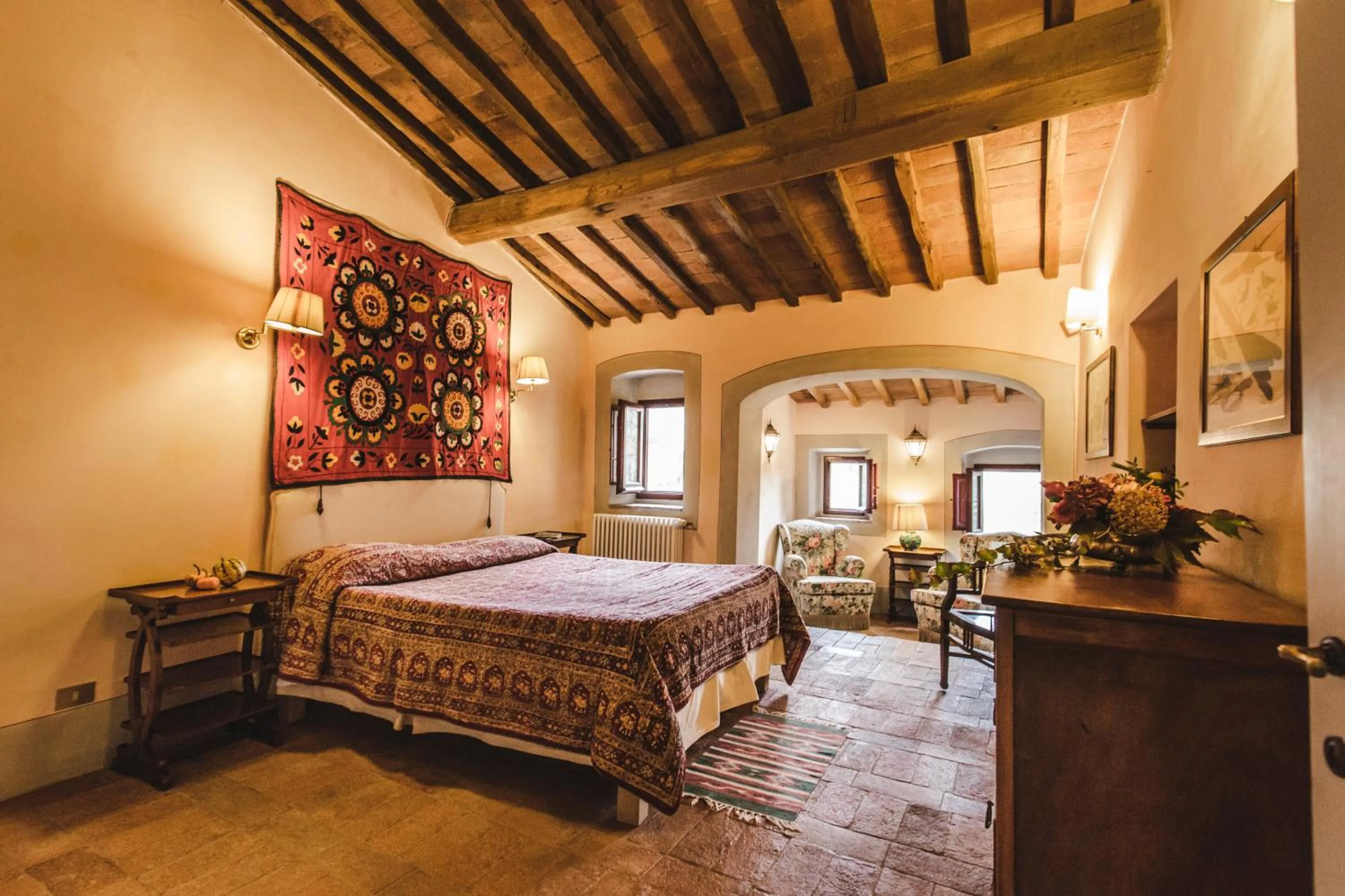 Photo of the whole room, Bed in La Veronica Exclusive Chianti Resort
