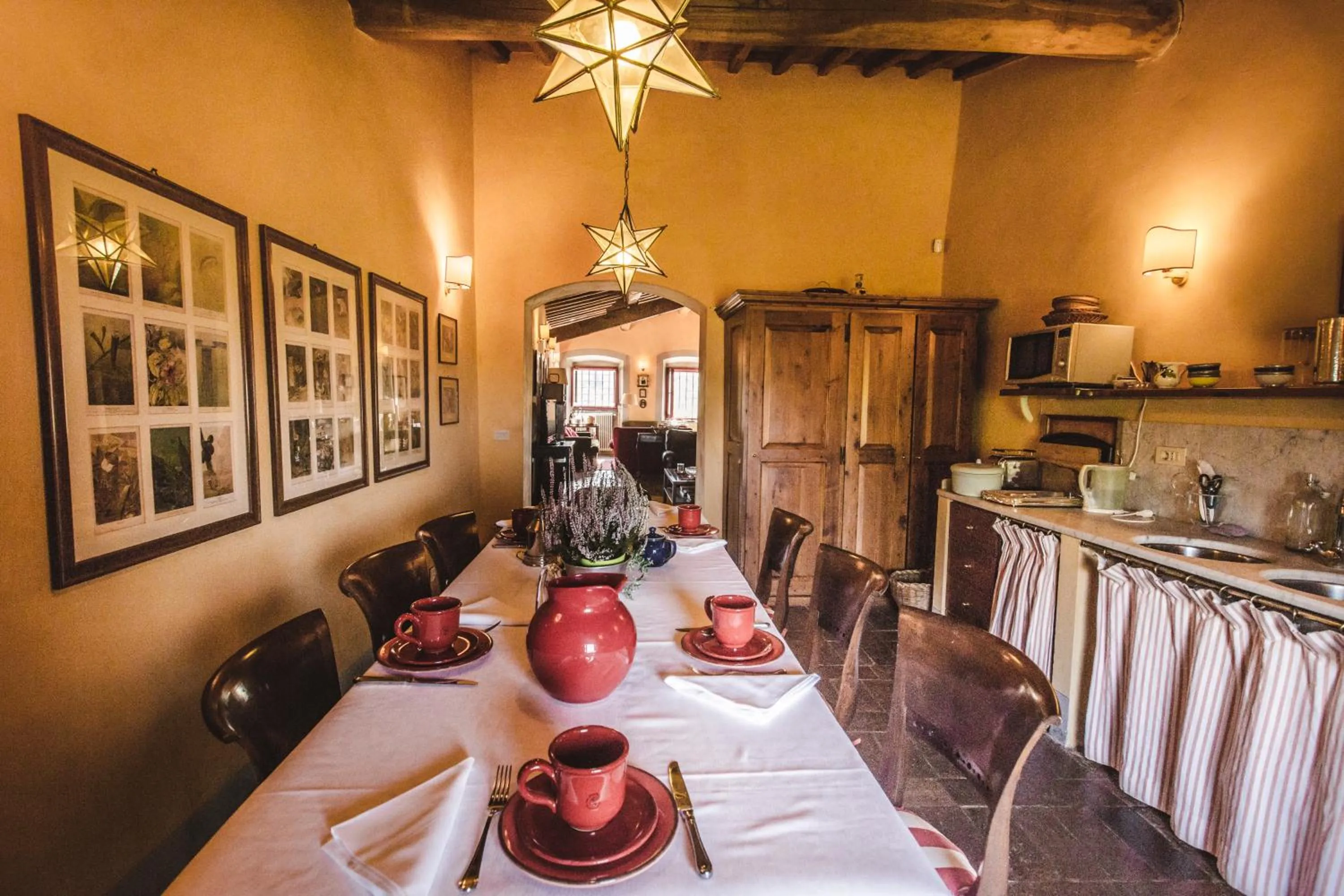 Dining area in La Veronica Exclusive Chianti Resort