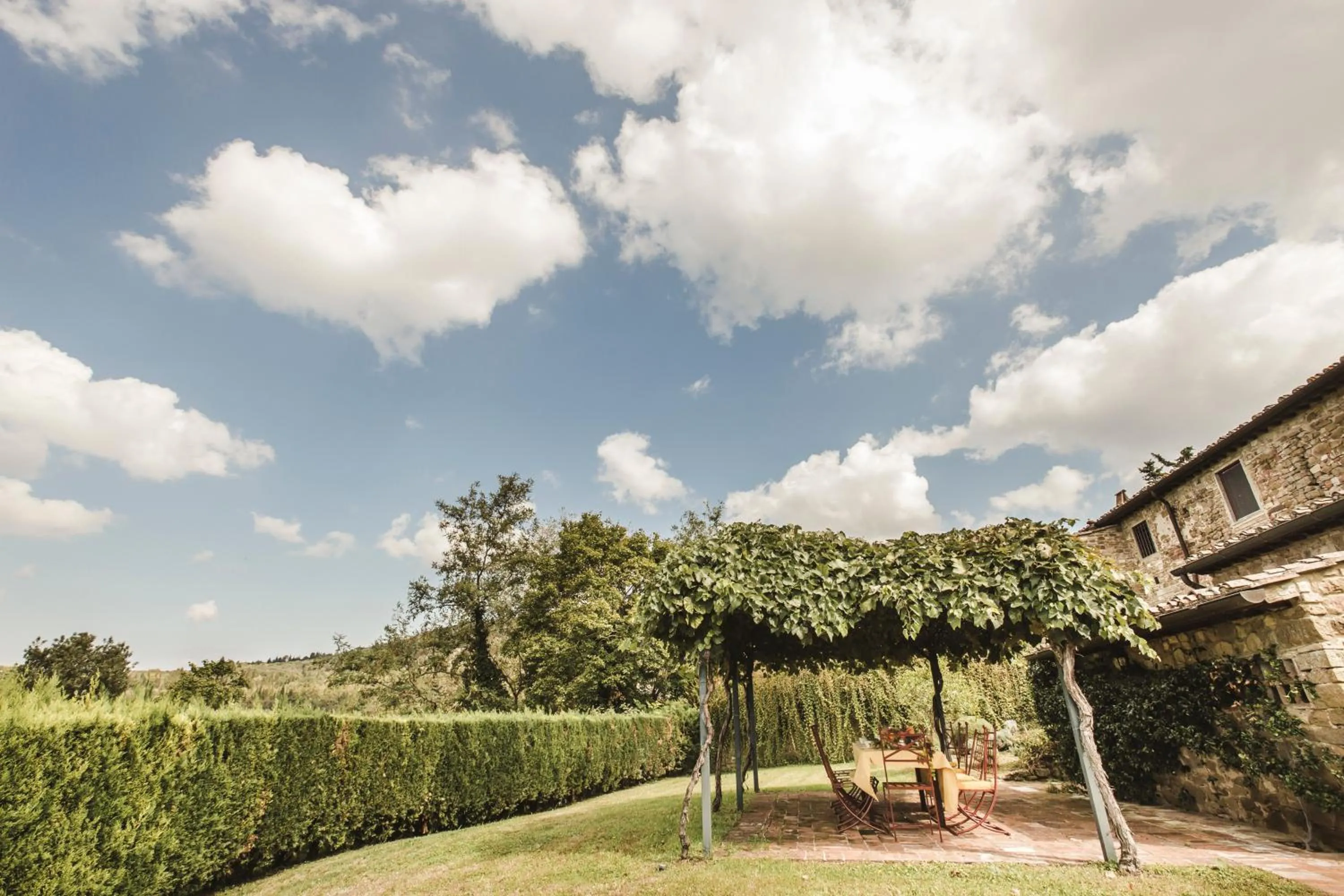 Garden in La Veronica Exclusive Chianti Resort