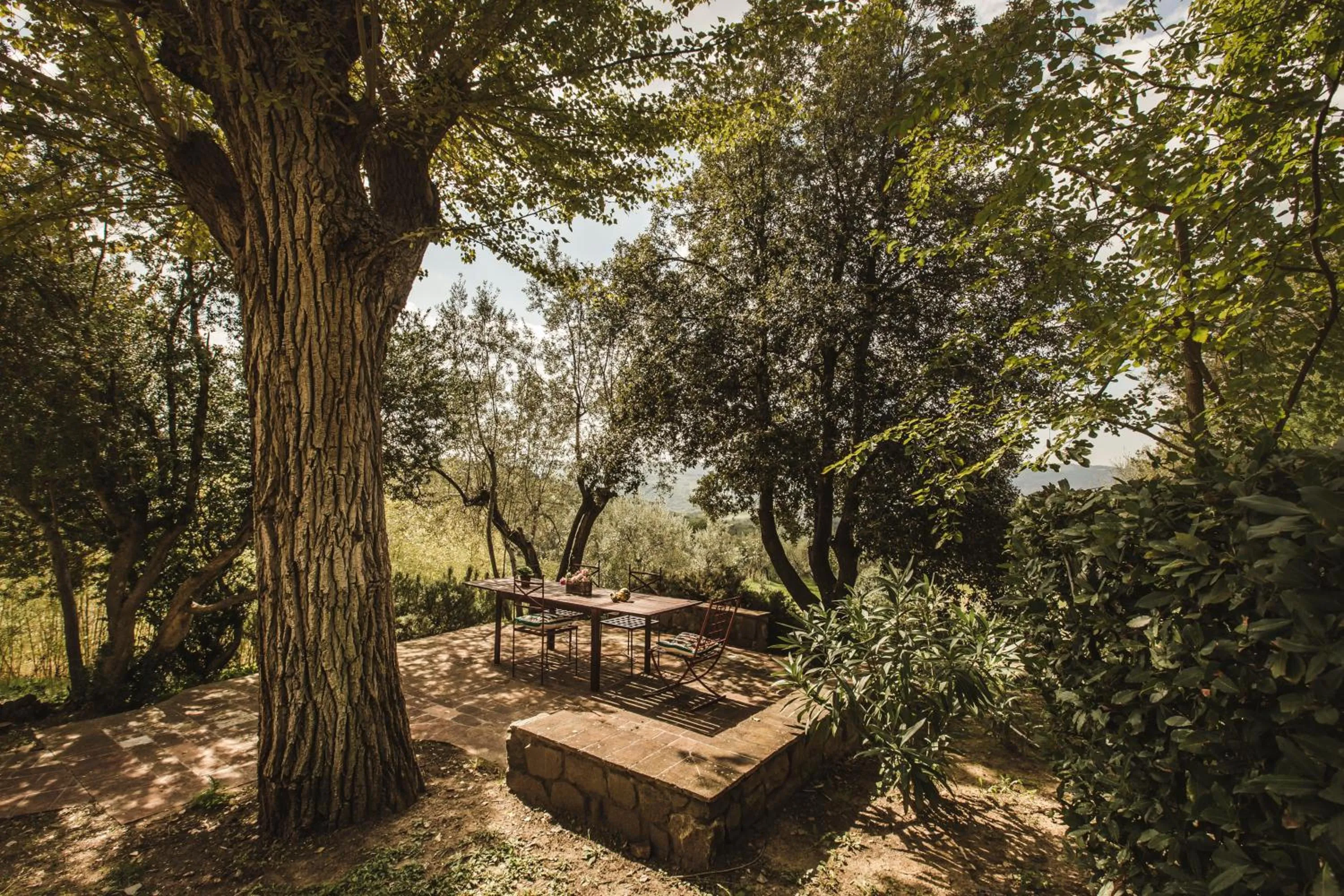 Garden in La Veronica Exclusive Chianti Resort