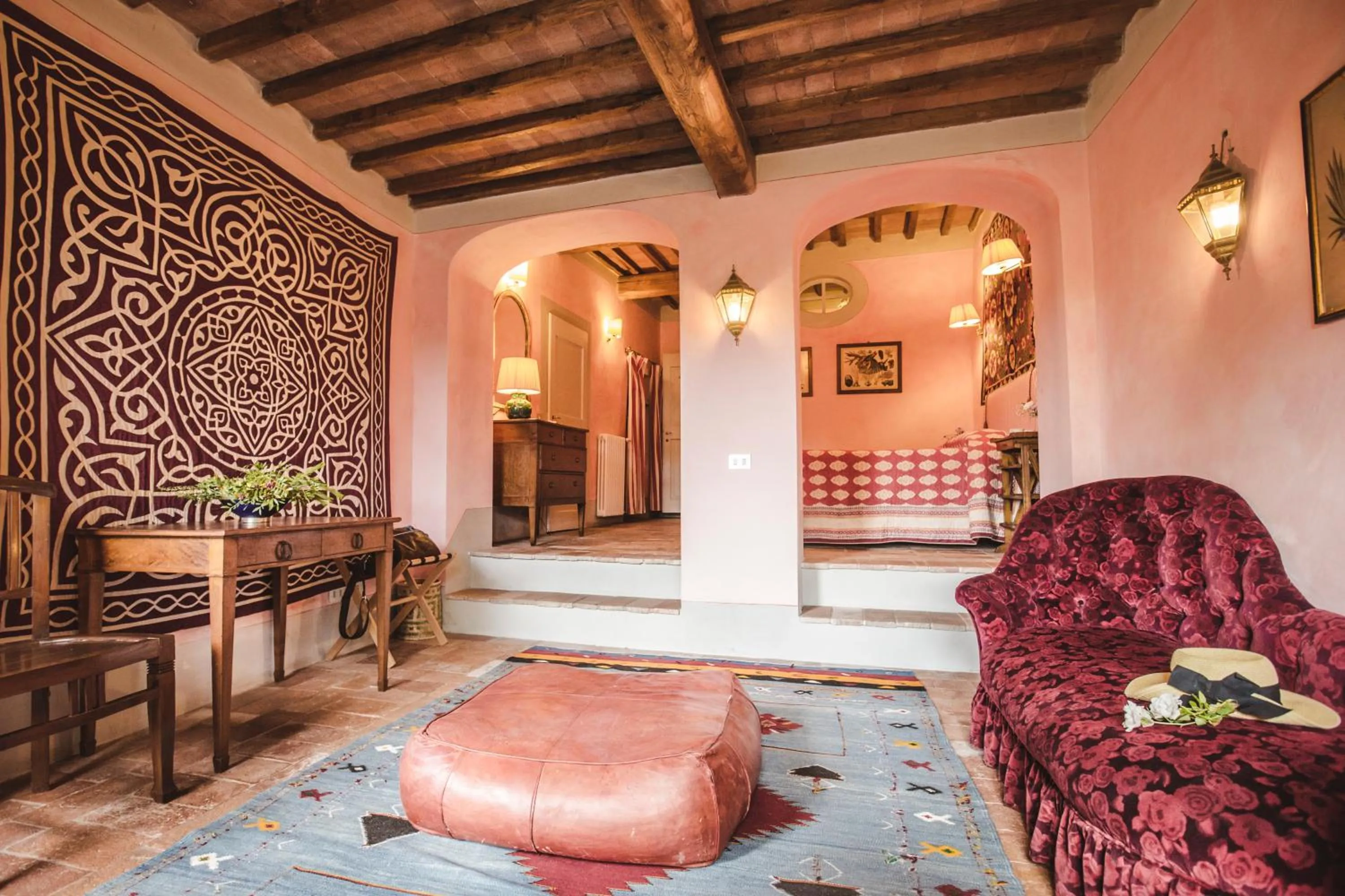 Seating area in La Veronica Exclusive Chianti Resort