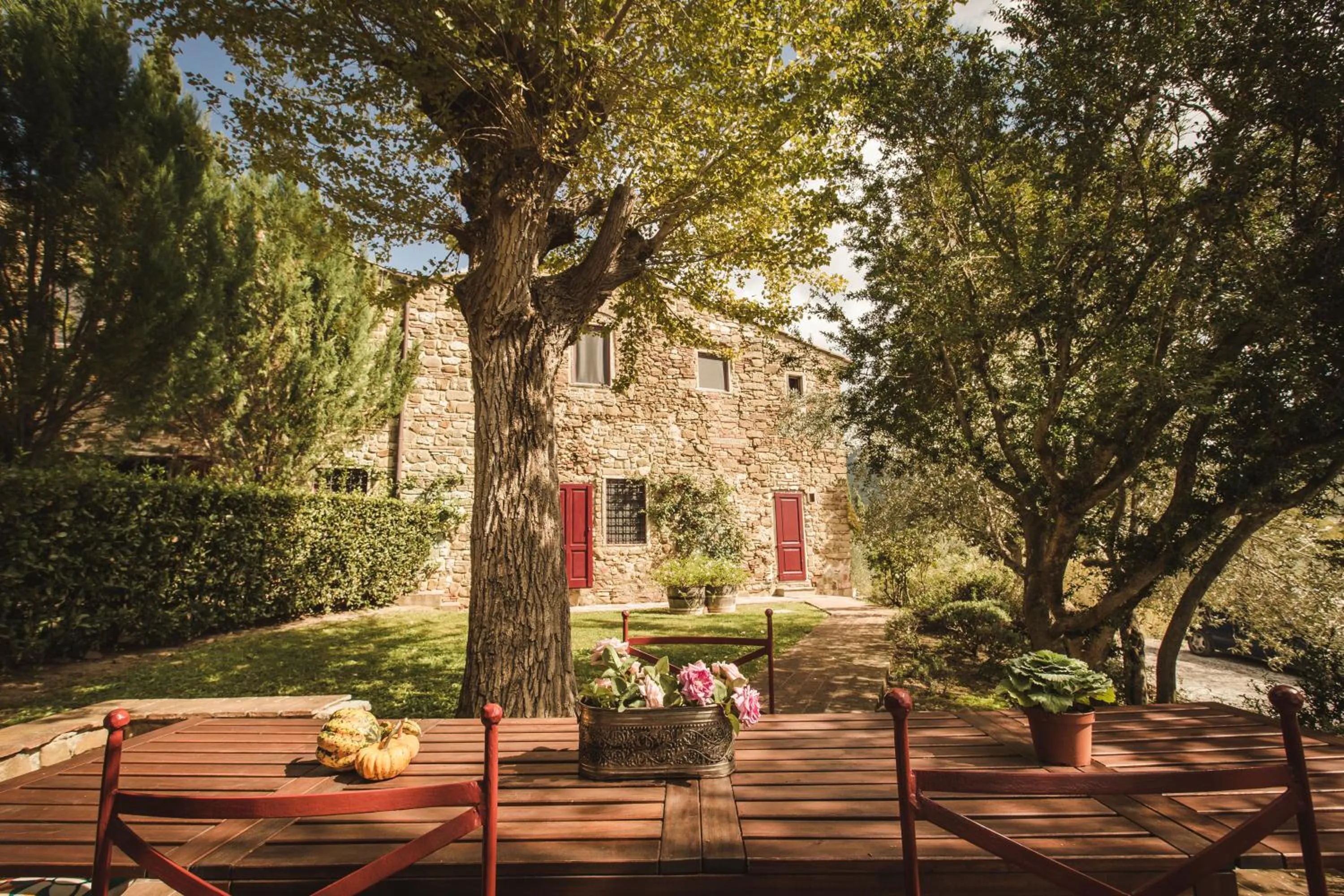 Garden in La Veronica Exclusive Chianti Resort