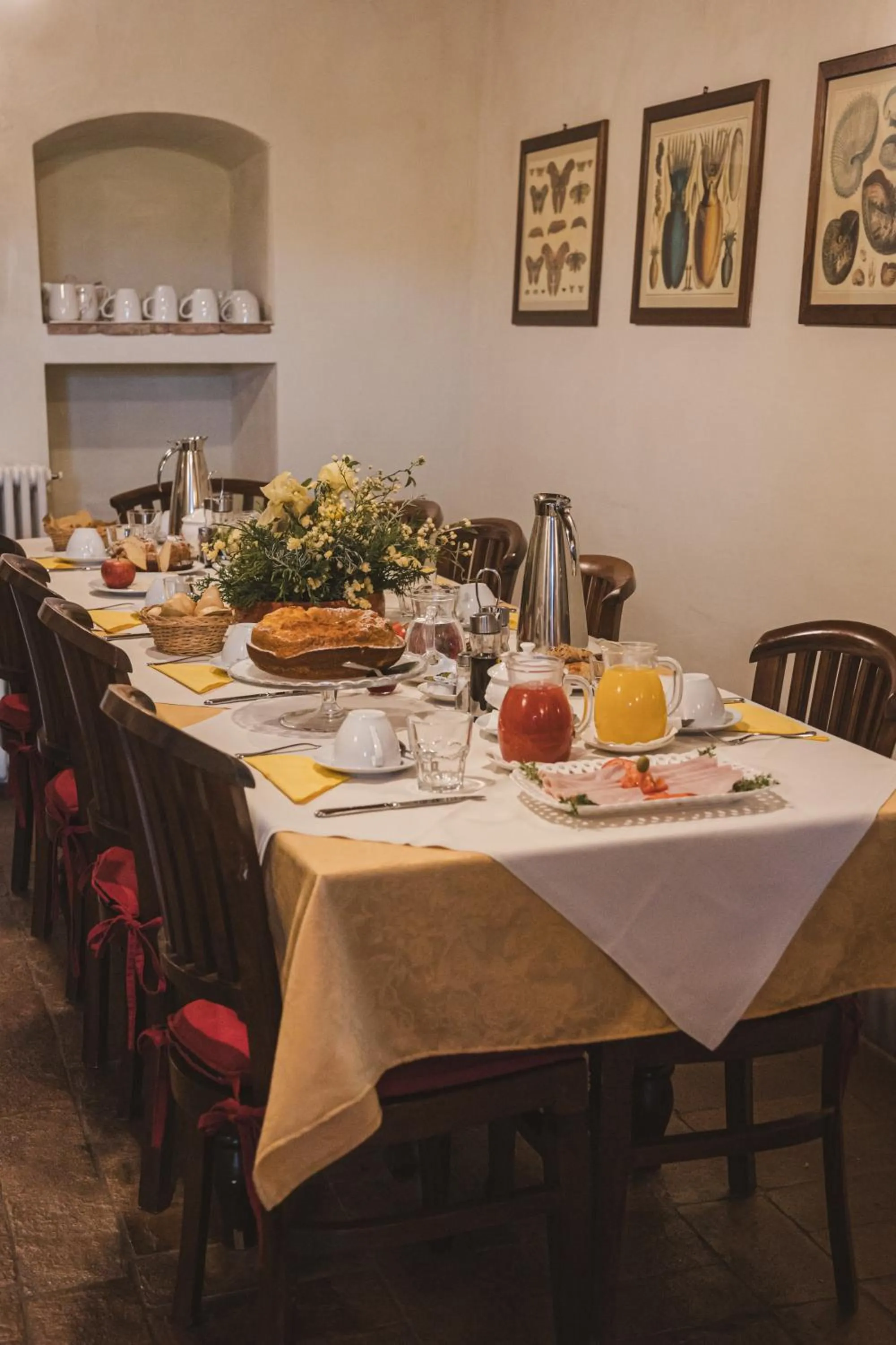 Breakfast in La Veronica Exclusive Chianti Resort