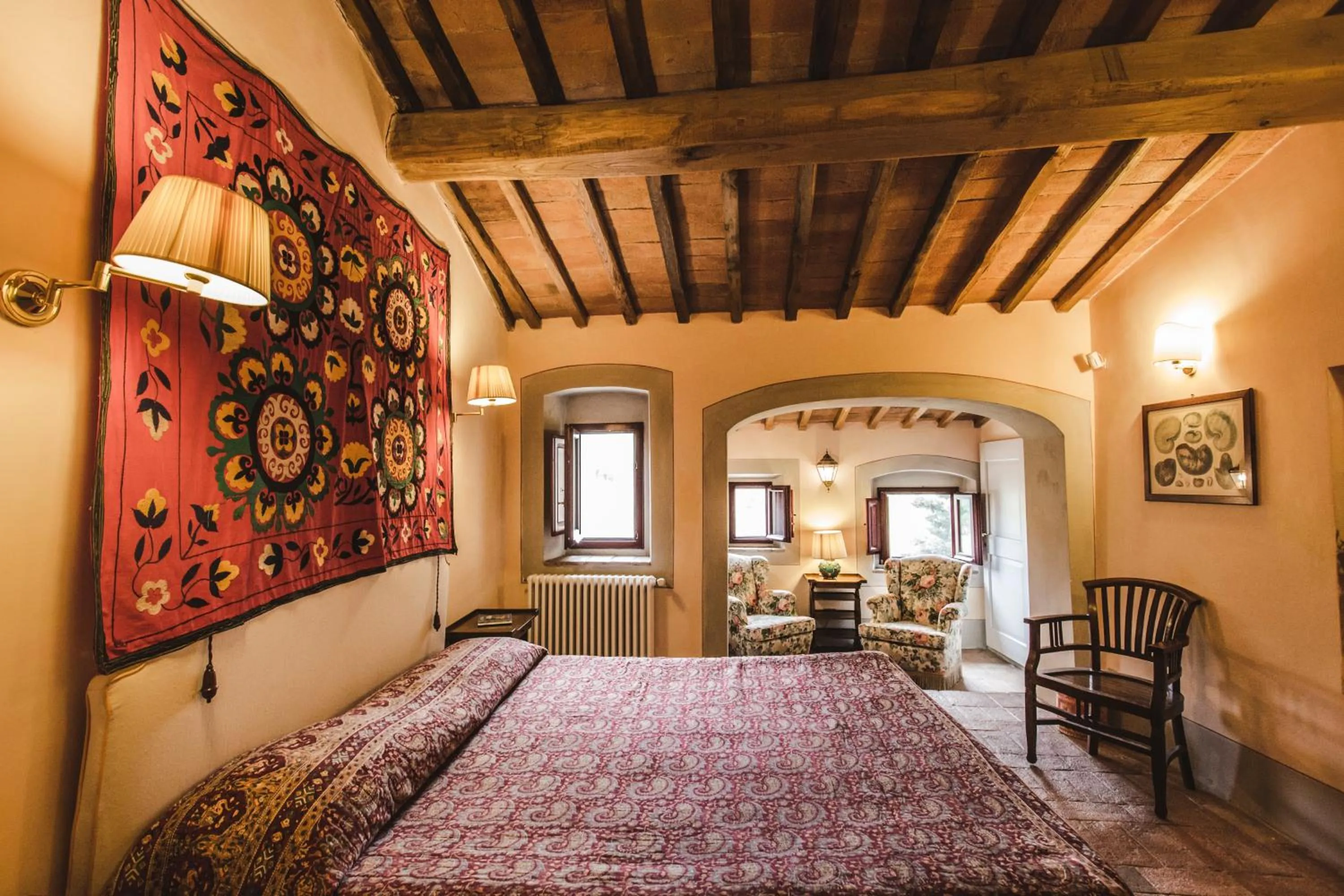 Photo of the whole room, Bed in La Veronica Exclusive Chianti Resort