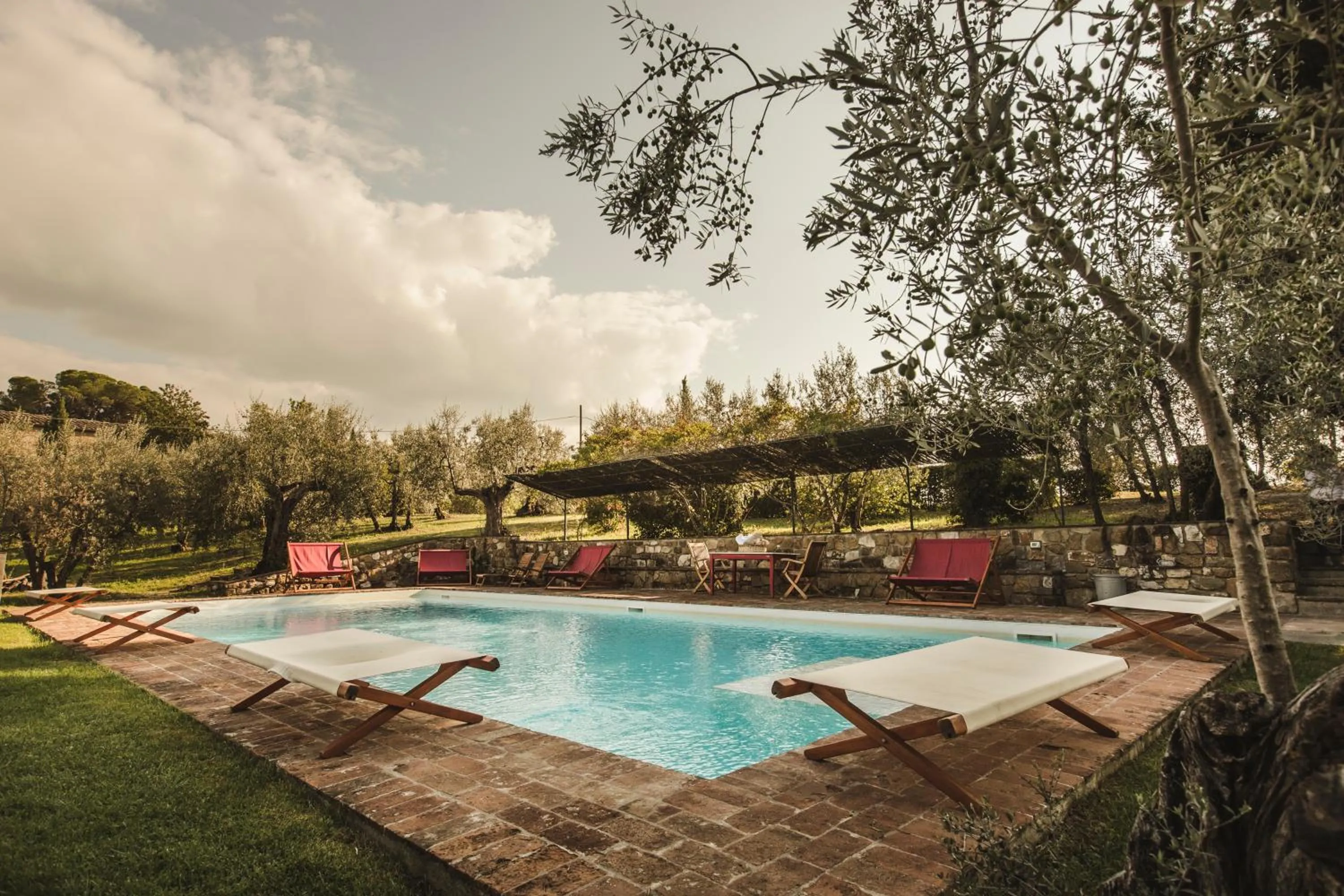 Swimming pool in La Veronica Exclusive Chianti Resort