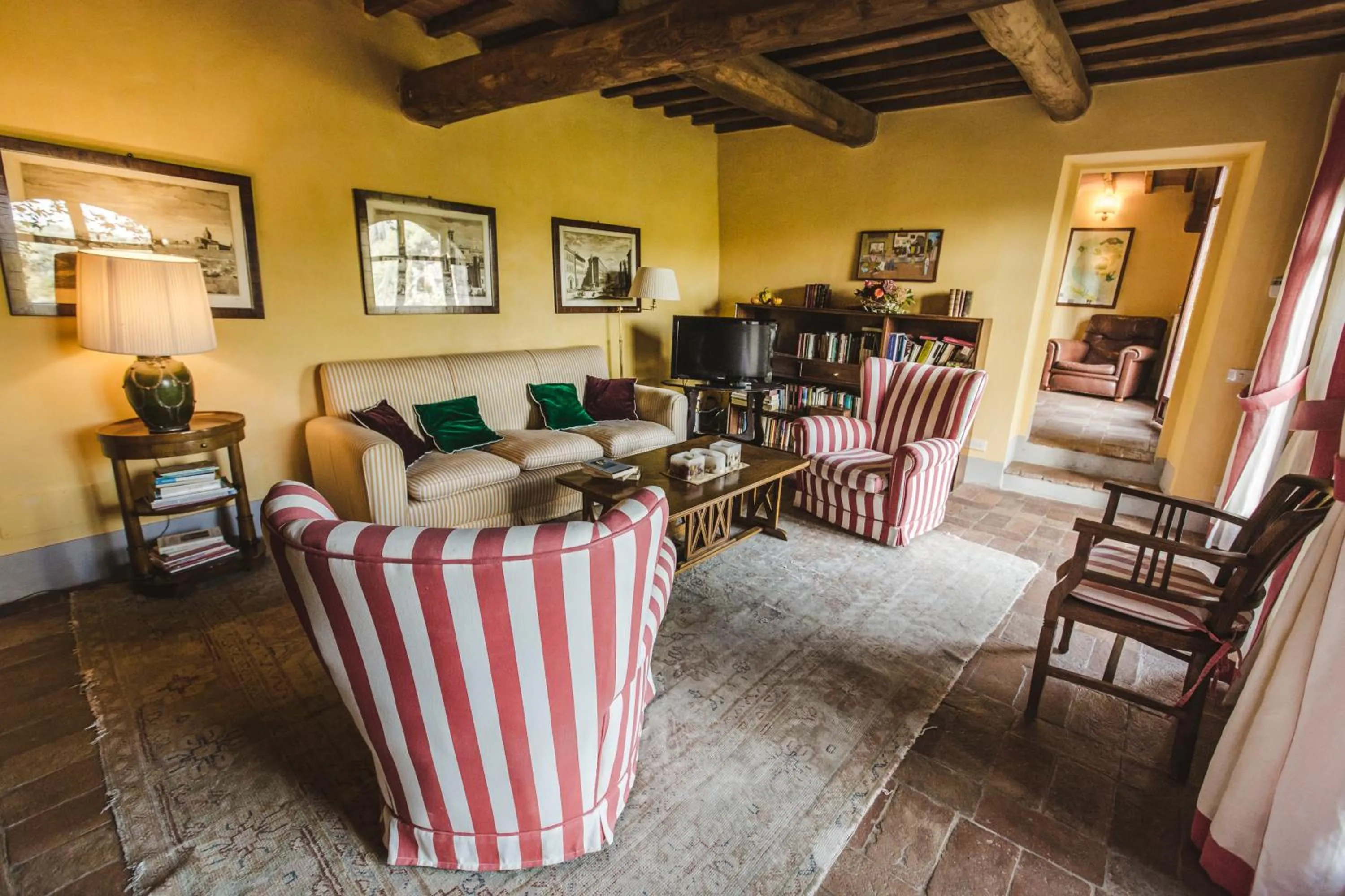 Living room in La Veronica Exclusive Chianti Resort