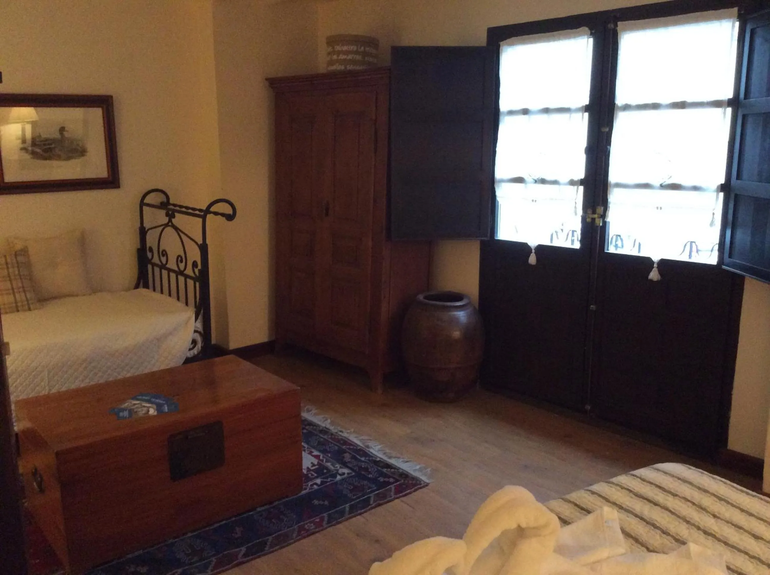 Bedroom, Bed in Casa Rural Las Pedrolas