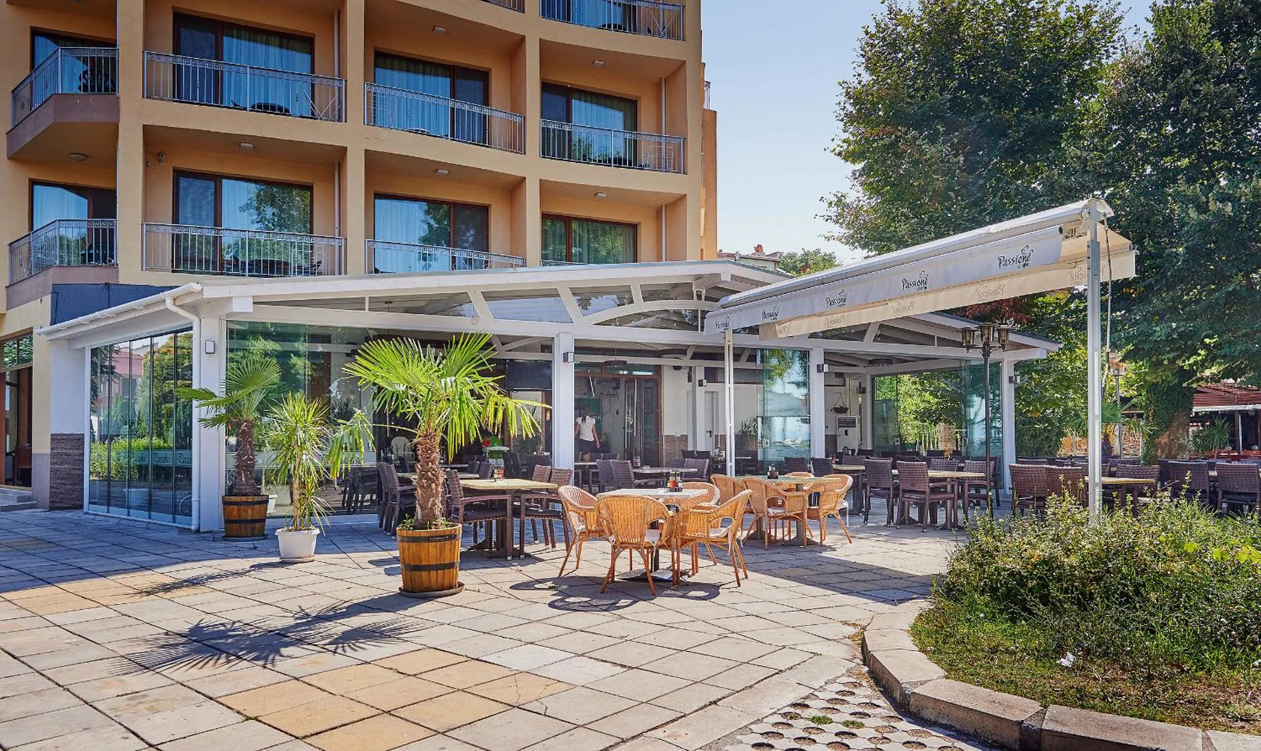 Property building in Paradise Hotel & Relax Center