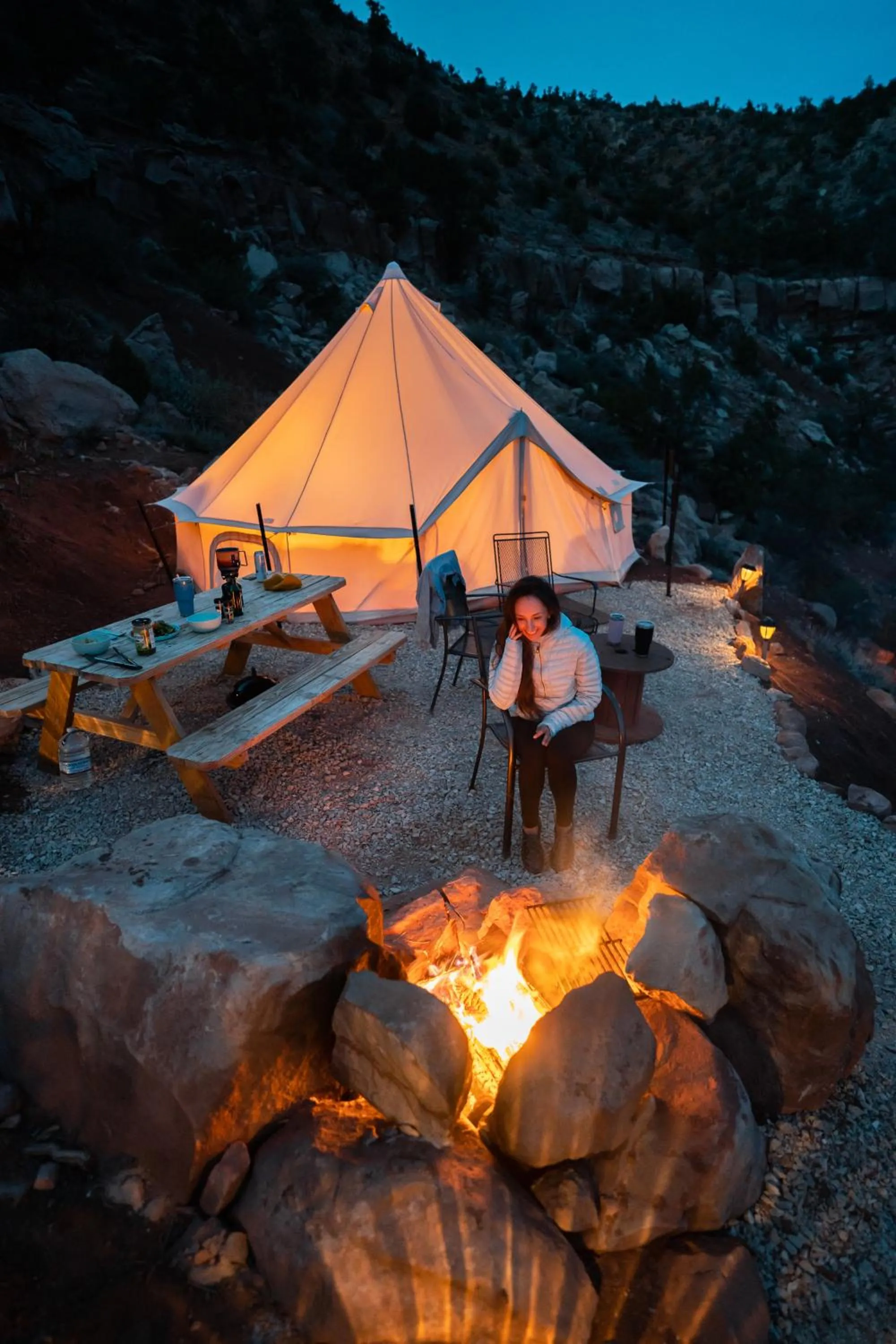 Night in Zion Glamping Adventures