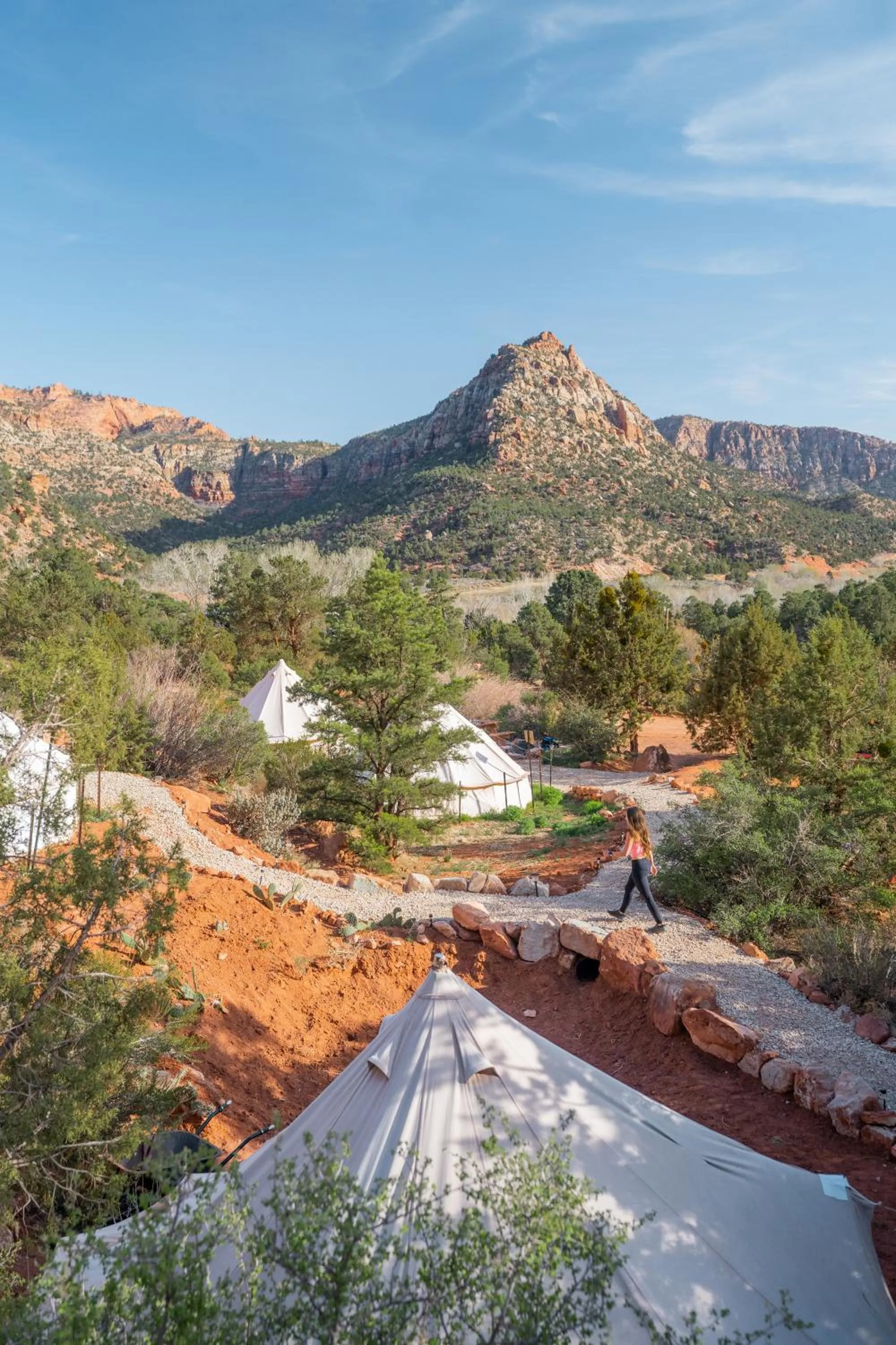 Natural landscape in Zion Glamping Adventures