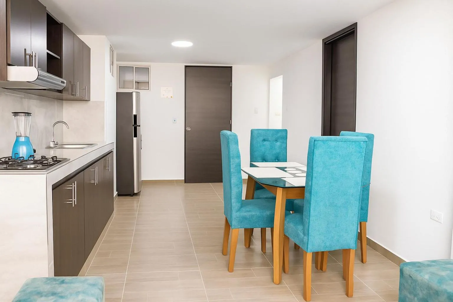 Kitchen or kitchenette in El Velero Apartamentos By DANP