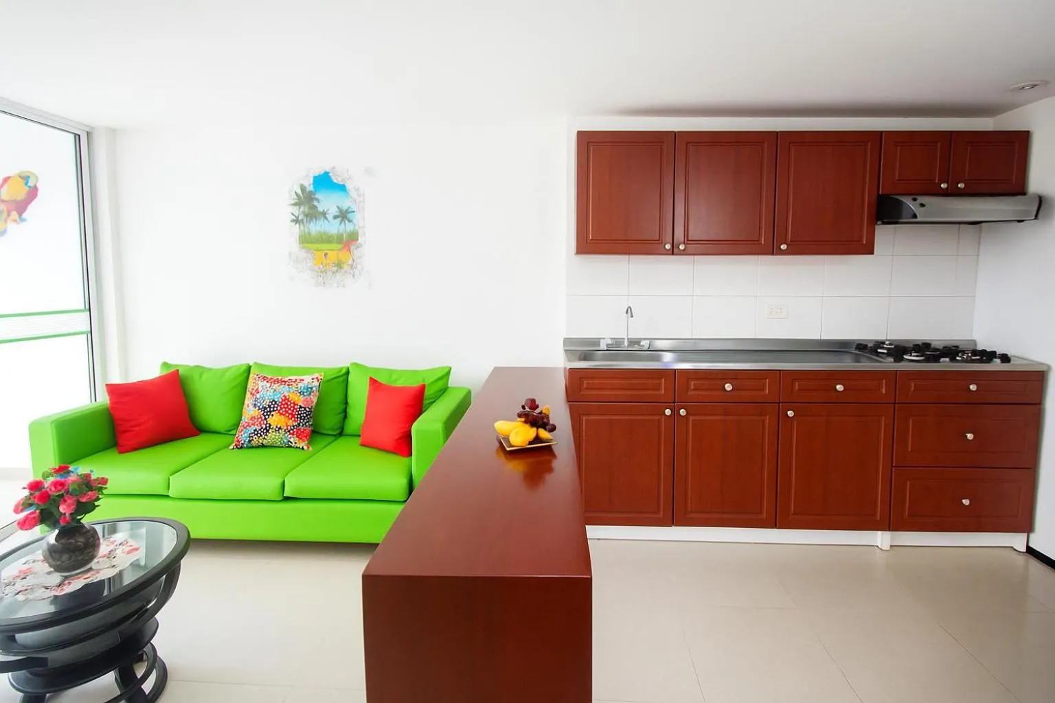 Kitchen or kitchenette in El Velero Apartamentos By DANP