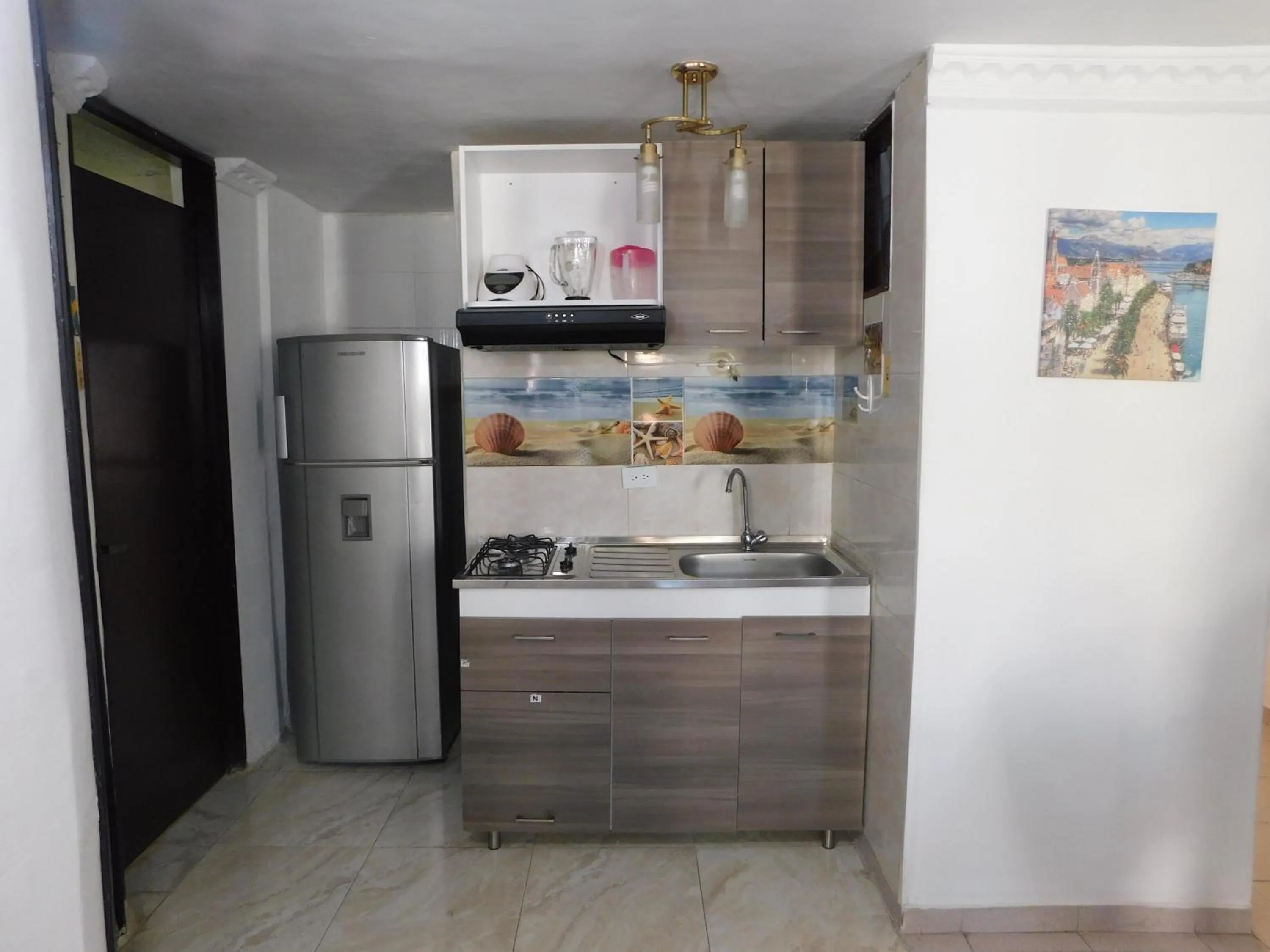 Kitchen or kitchenette in El Velero Apartamentos By DANP