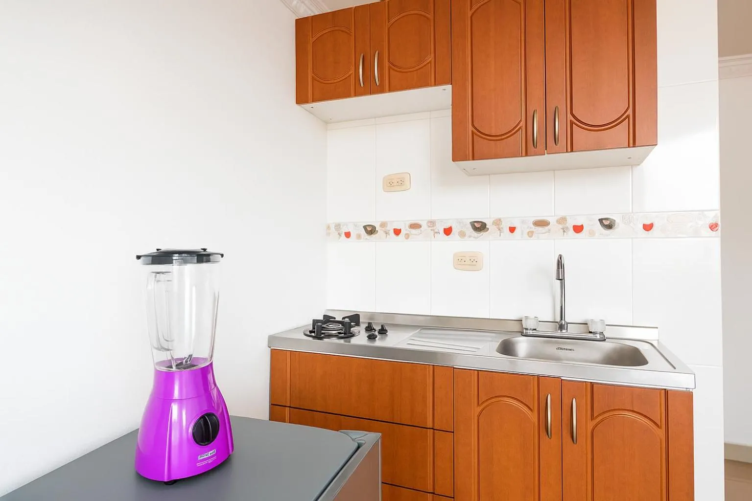 Kitchen or kitchenette in El Velero Apartamentos By DANP