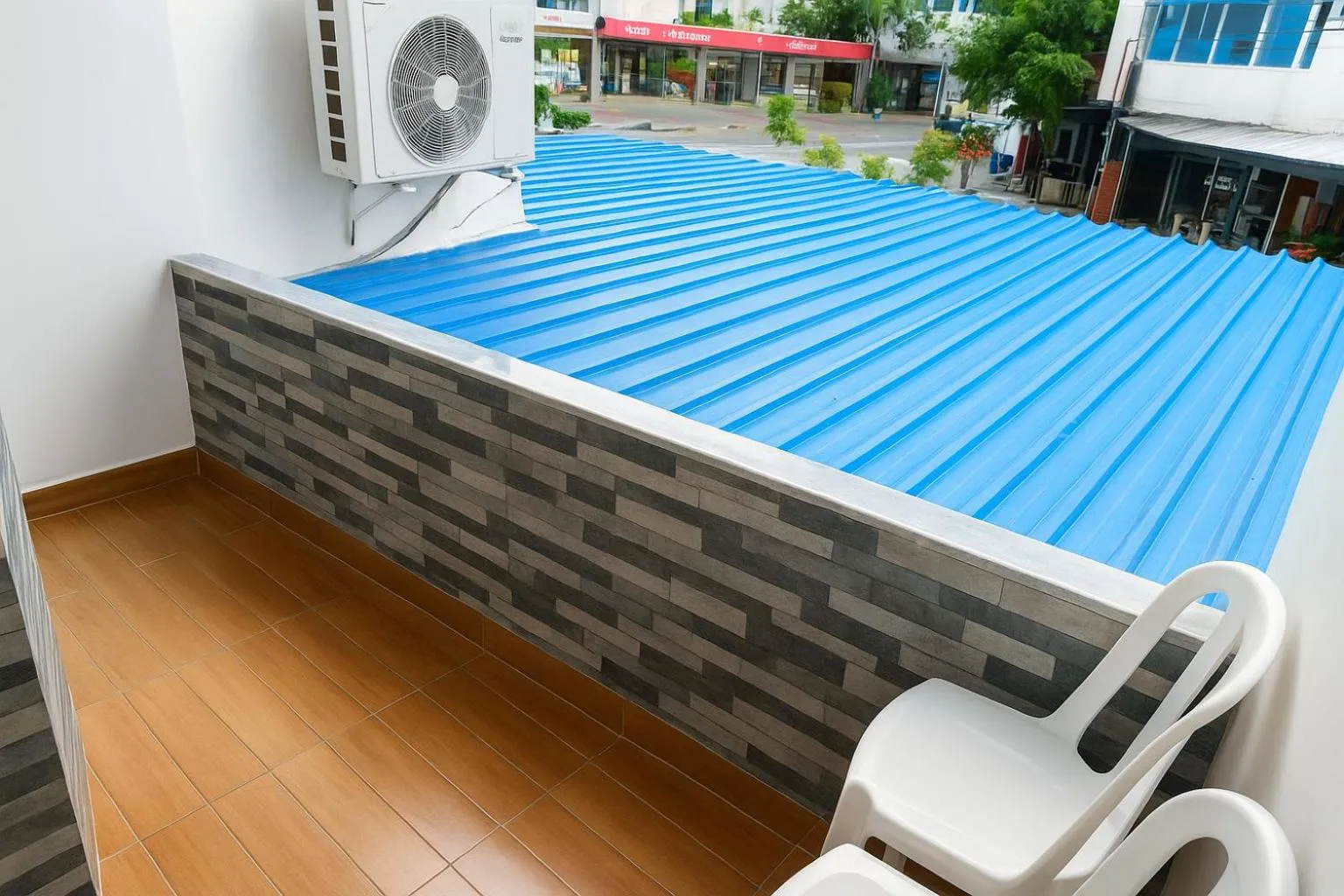 Balcony/Terrace in El Velero Apartamentos By DANP