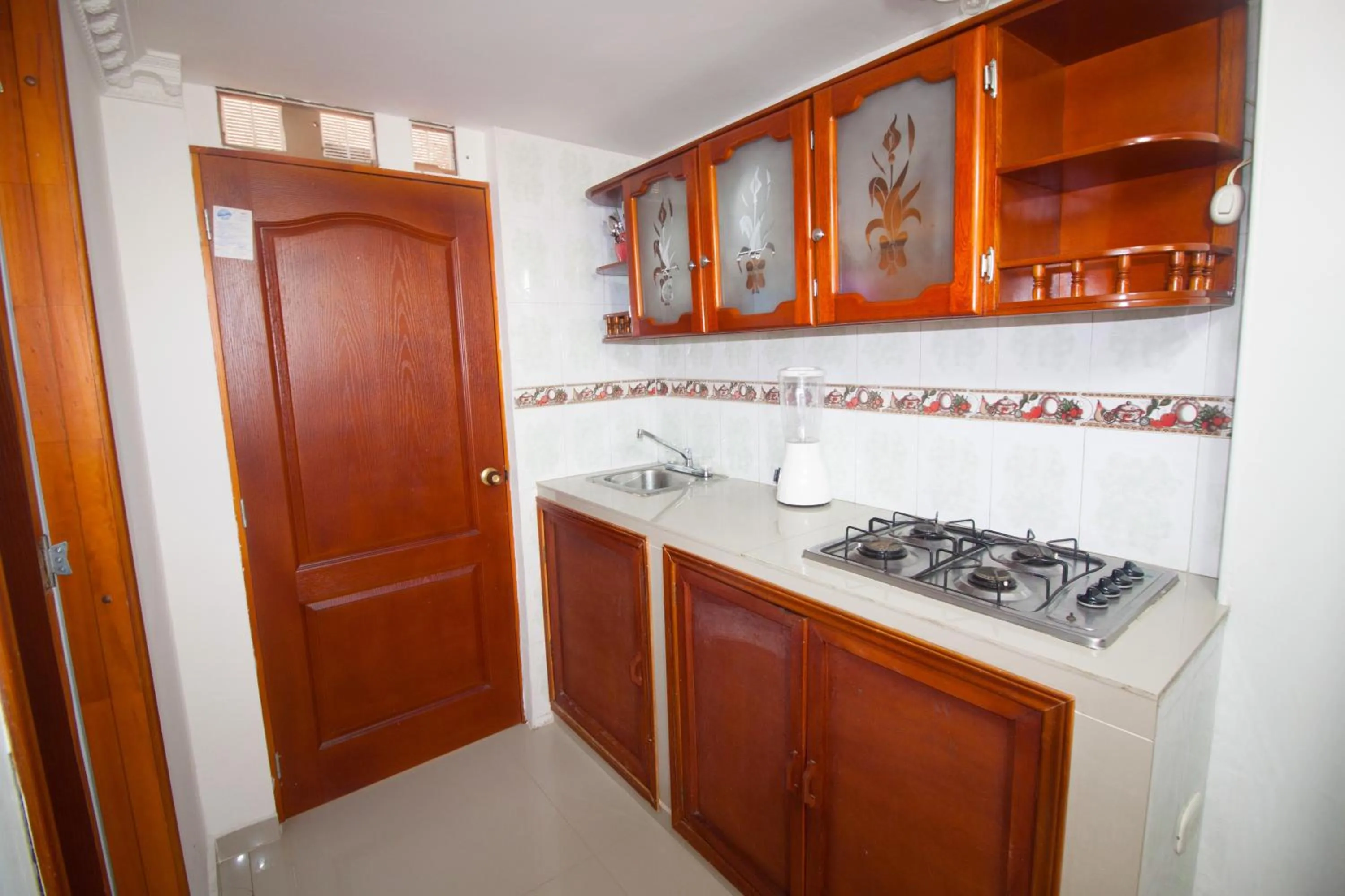 Kitchen or kitchenette in El Velero Apartamentos By DANP