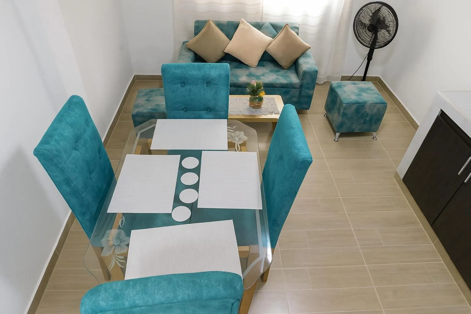Dining area in El Velero Apartamentos By DANP