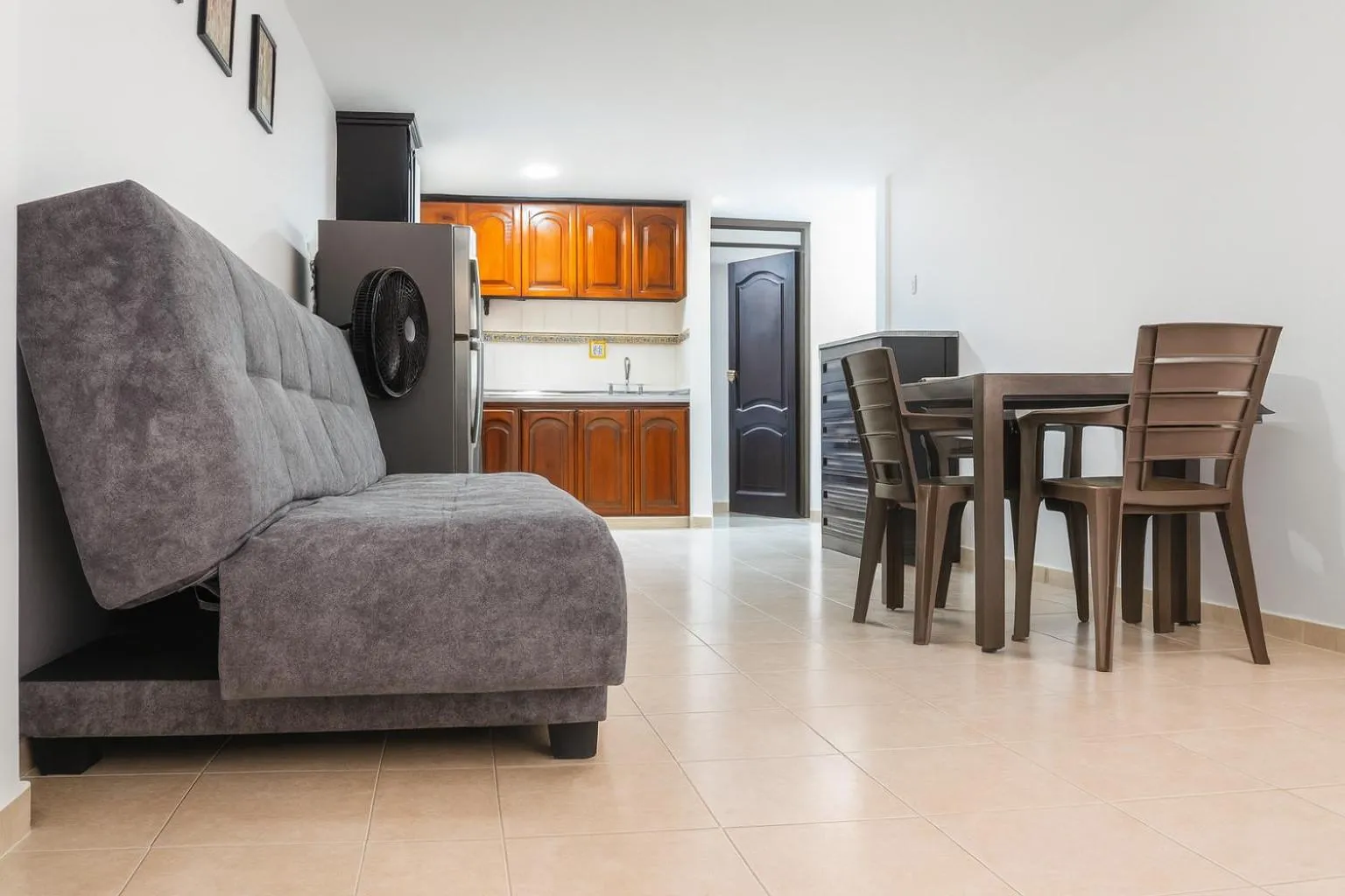 Kitchen or kitchenette in El Velero Apartamentos By DANP