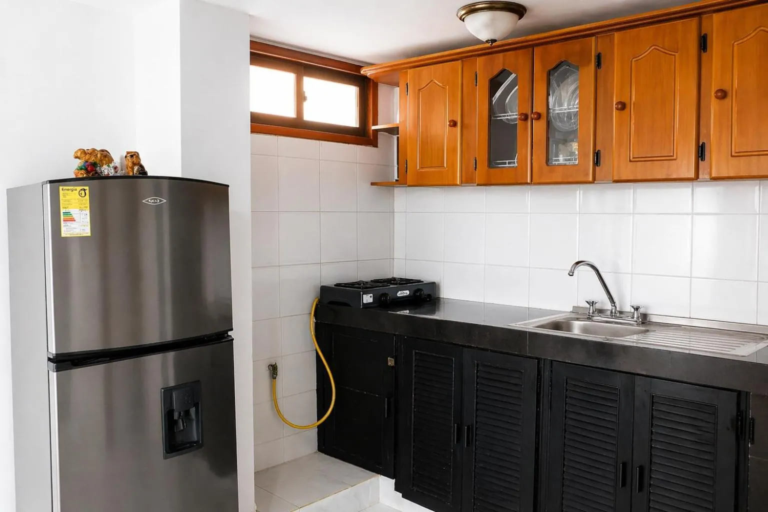 Kitchen or kitchenette in El Velero Apartamentos By DANP