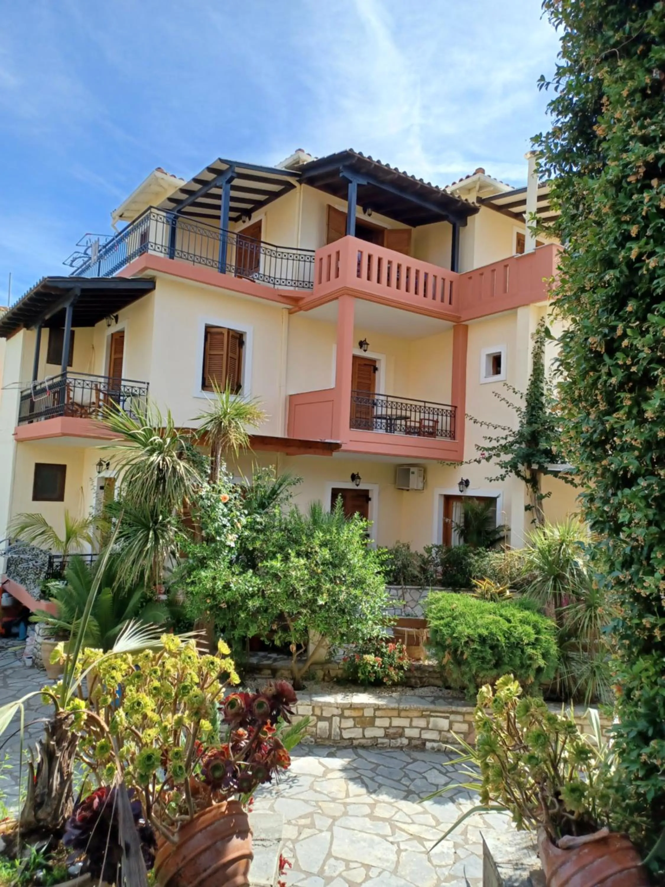 Property building in PHILIPPOS Hotel Apartments