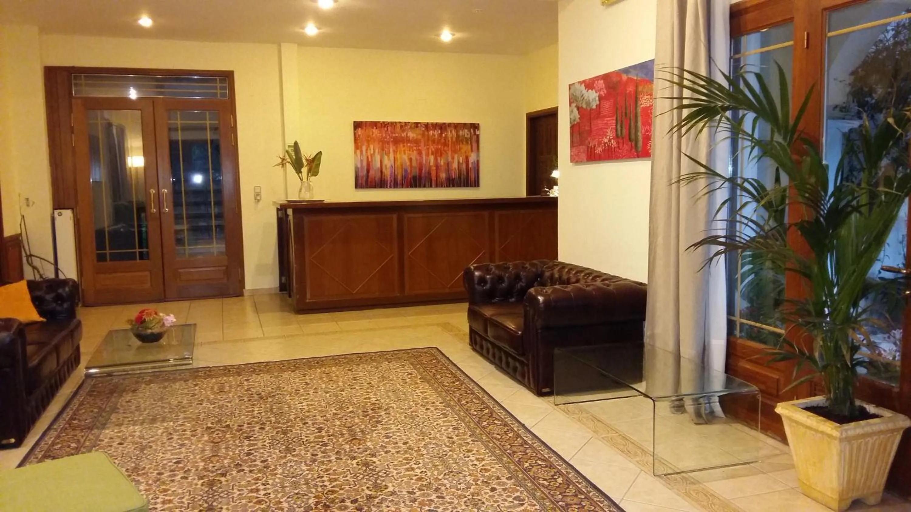 Lobby or reception in PHILIPPOS Hotel Apartments