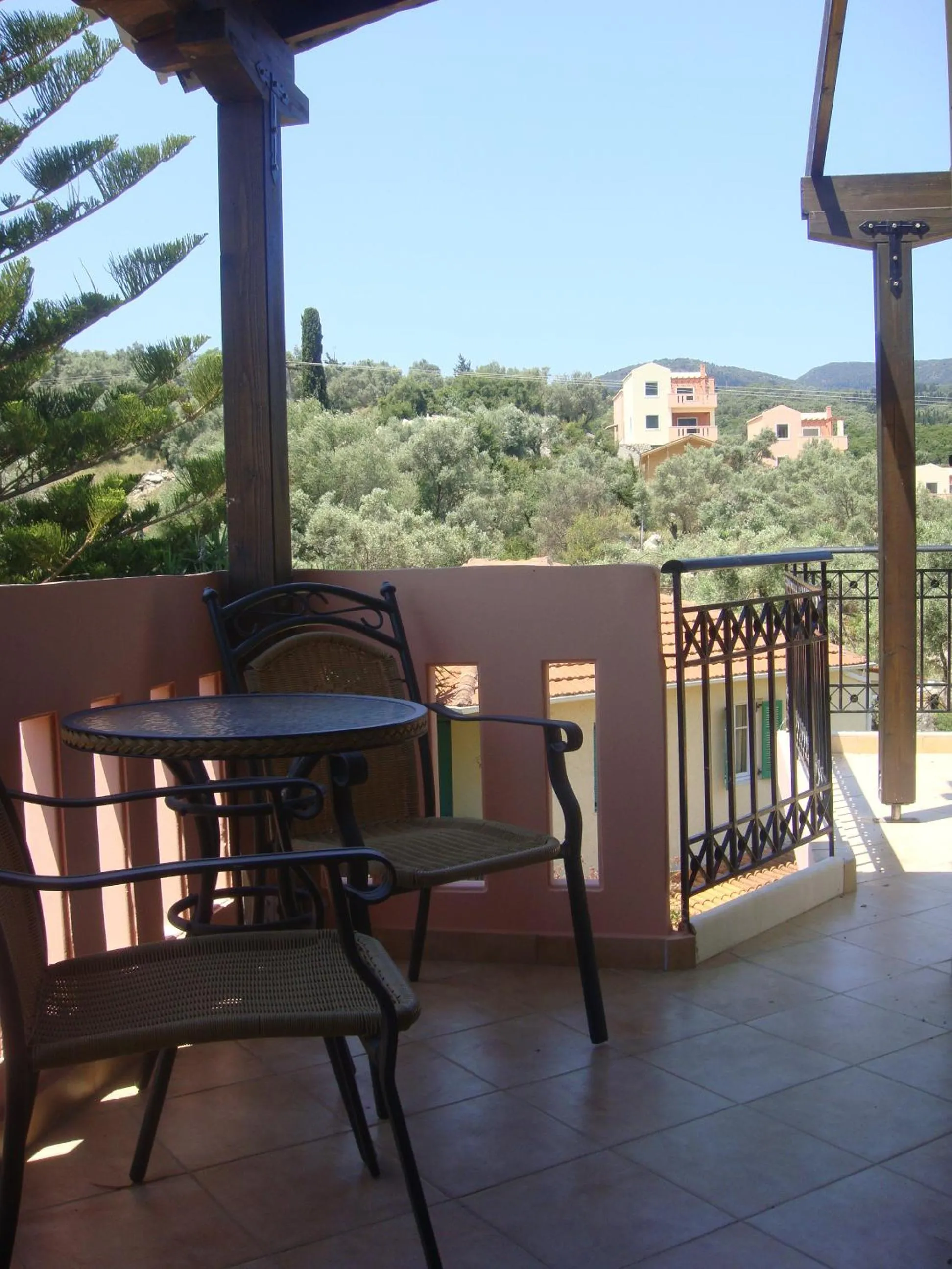 Balcony/Terrace in PHILIPPOS Hotel Apartments