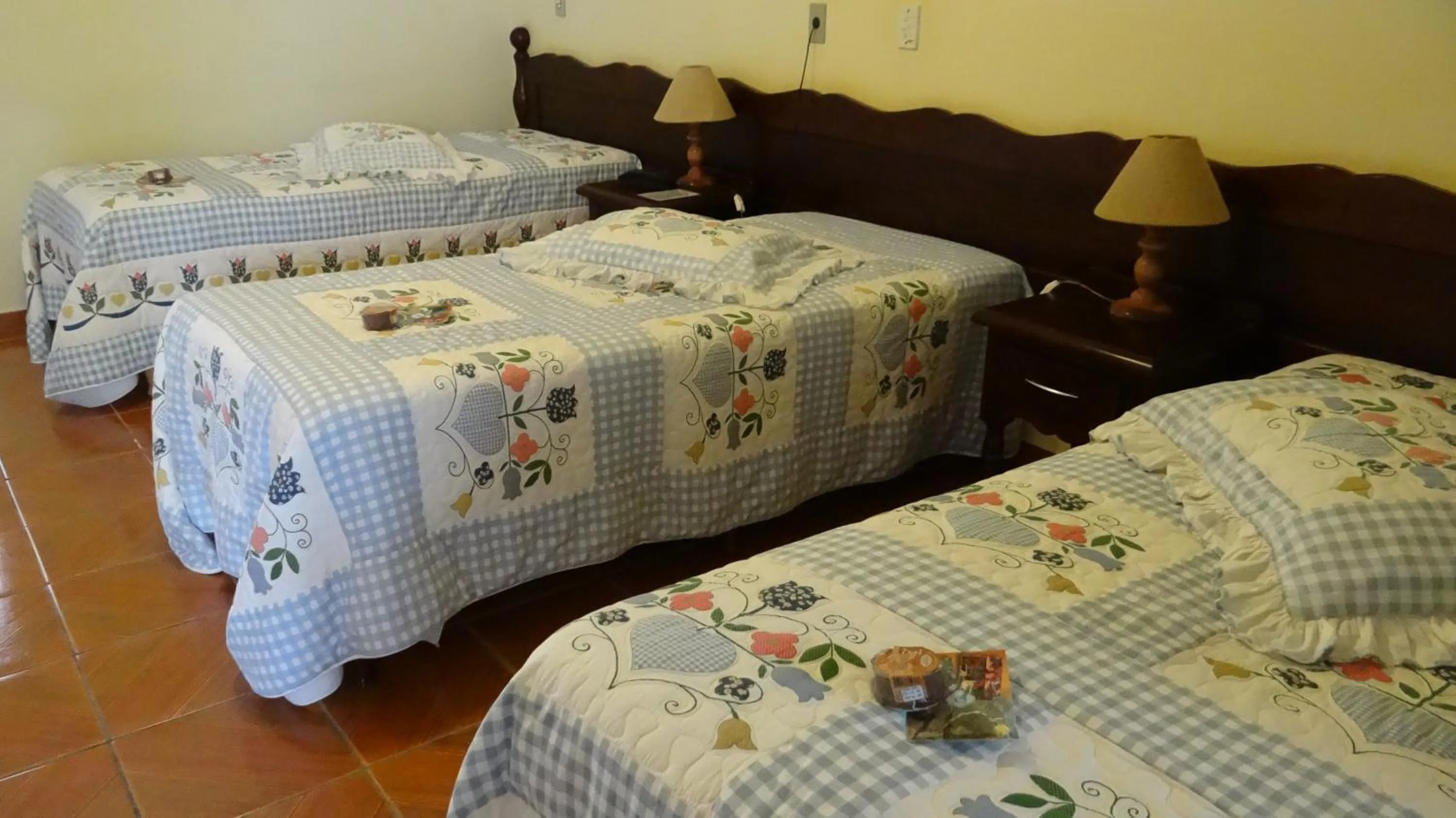 Bed in Hotel Fazenda Itáytyba