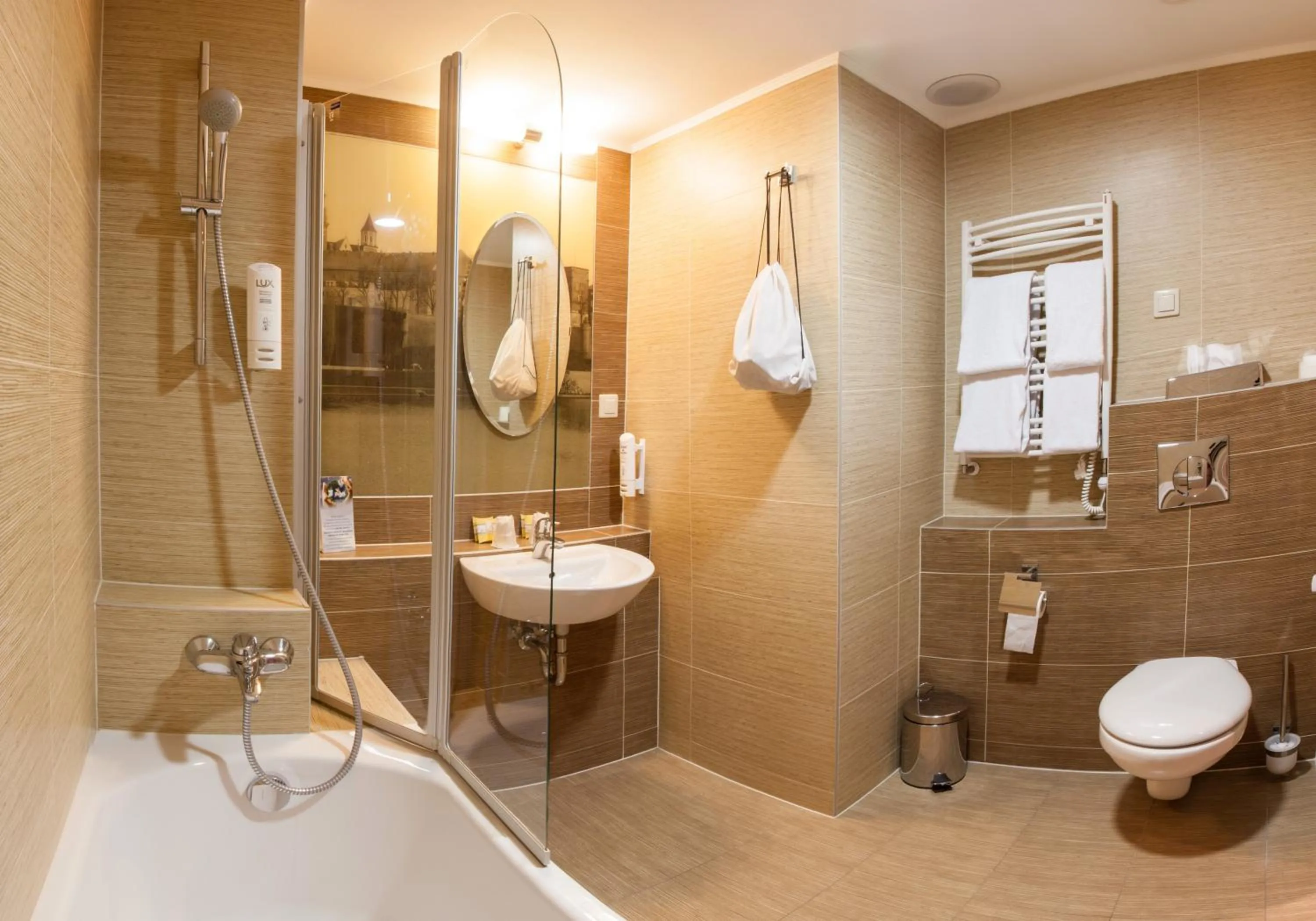 Bathroom in Galaxy Hotel