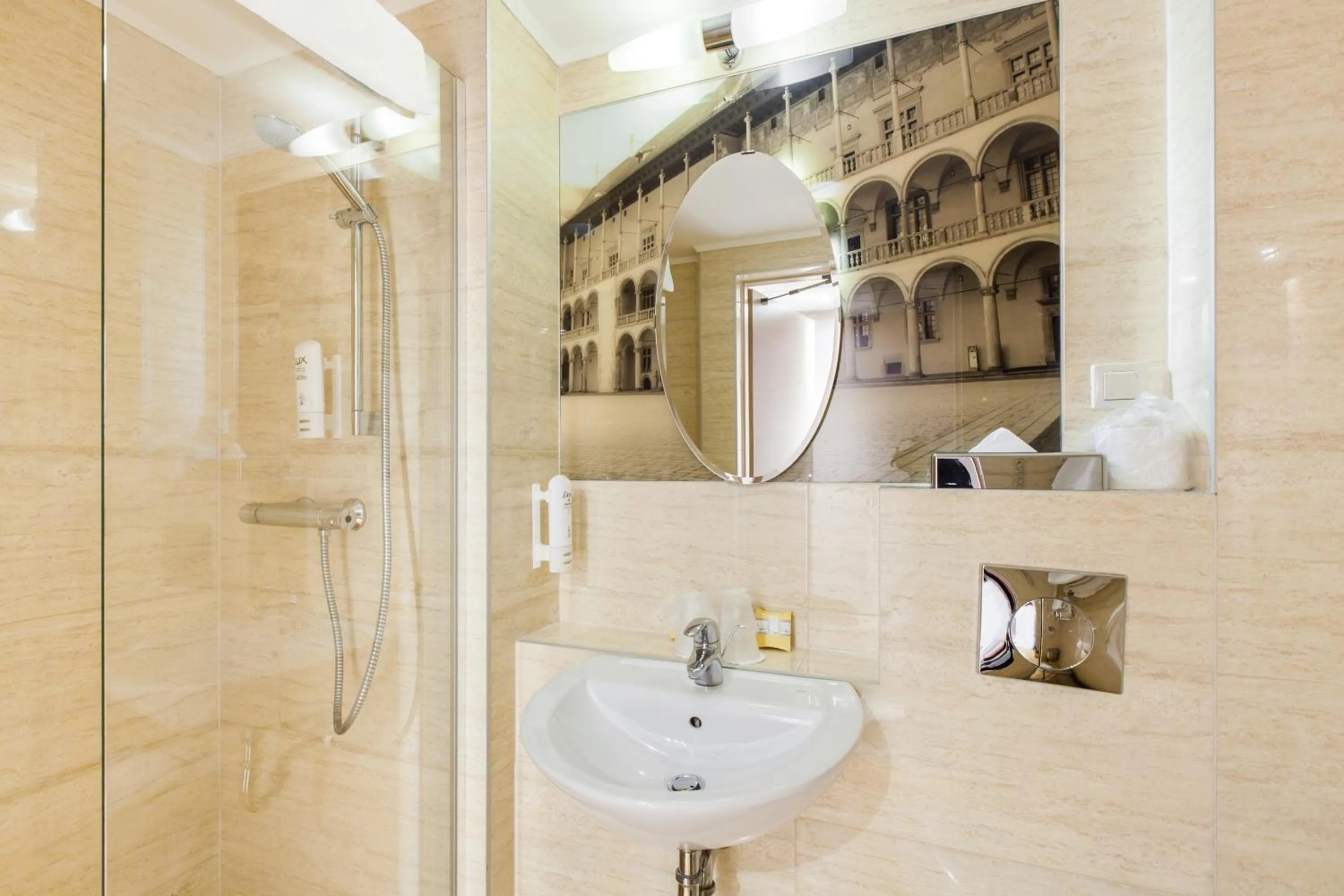 Bathroom in Galaxy Hotel