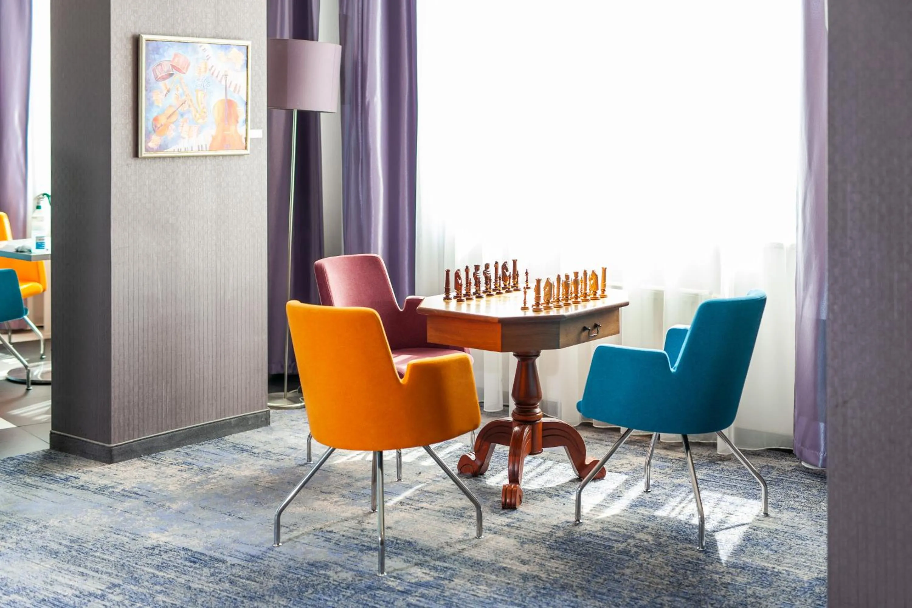 Lobby or reception in Galaxy Hotel