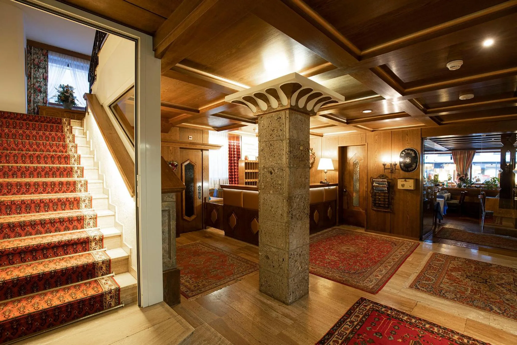 Lobby or reception in Sporthotel St. Anton