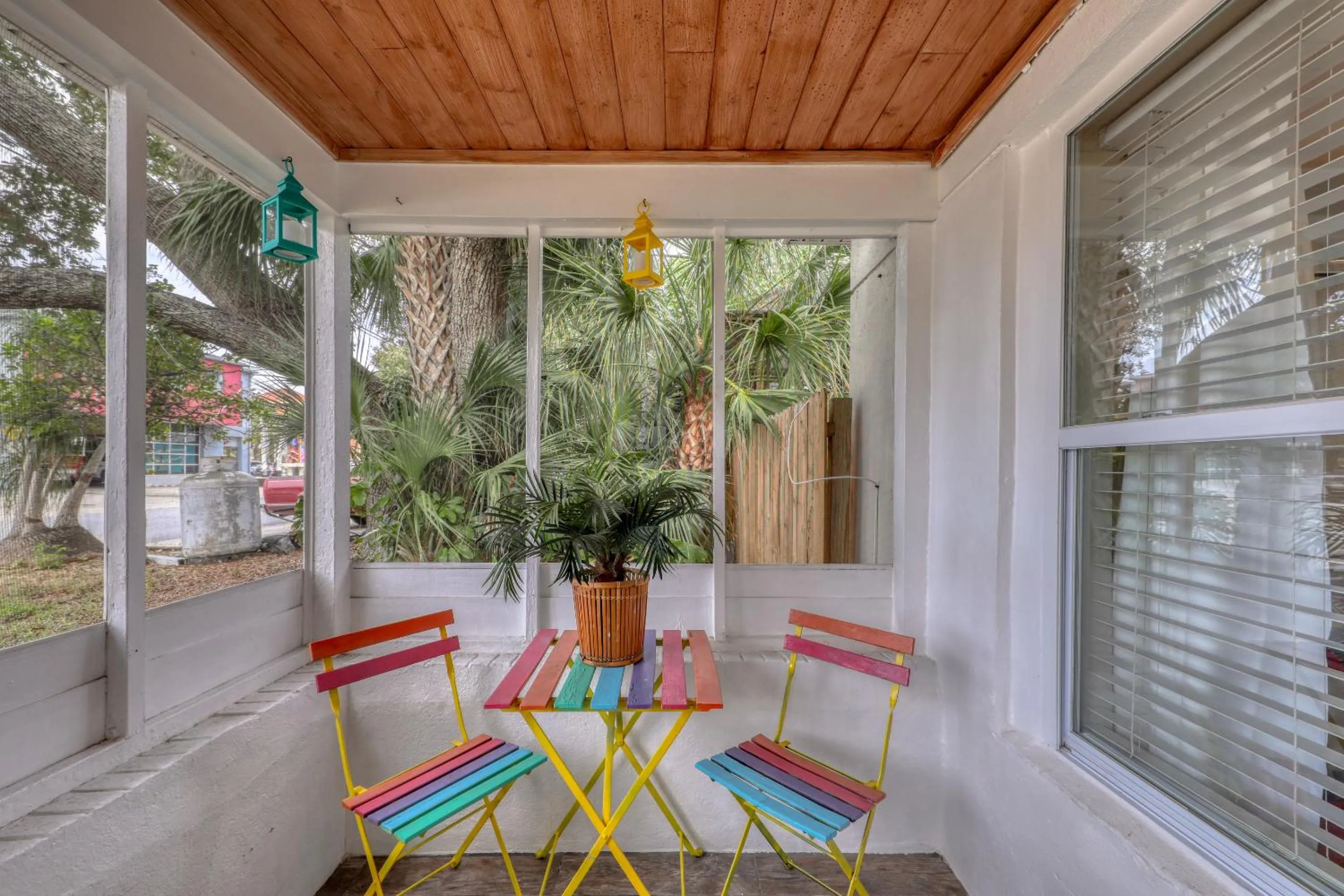 Patio in BeachTrail Lodging