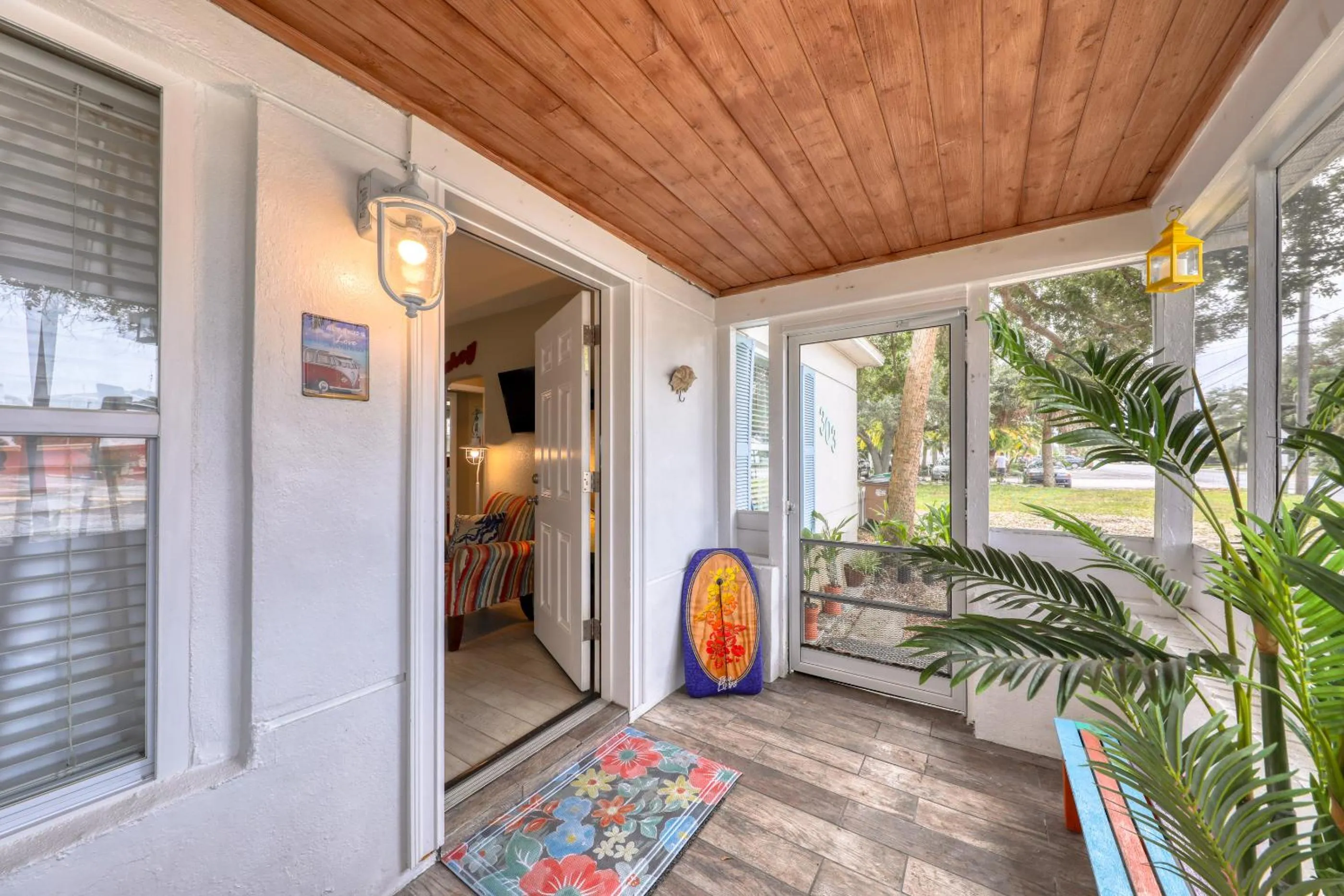 Patio in BeachTrail Lodging