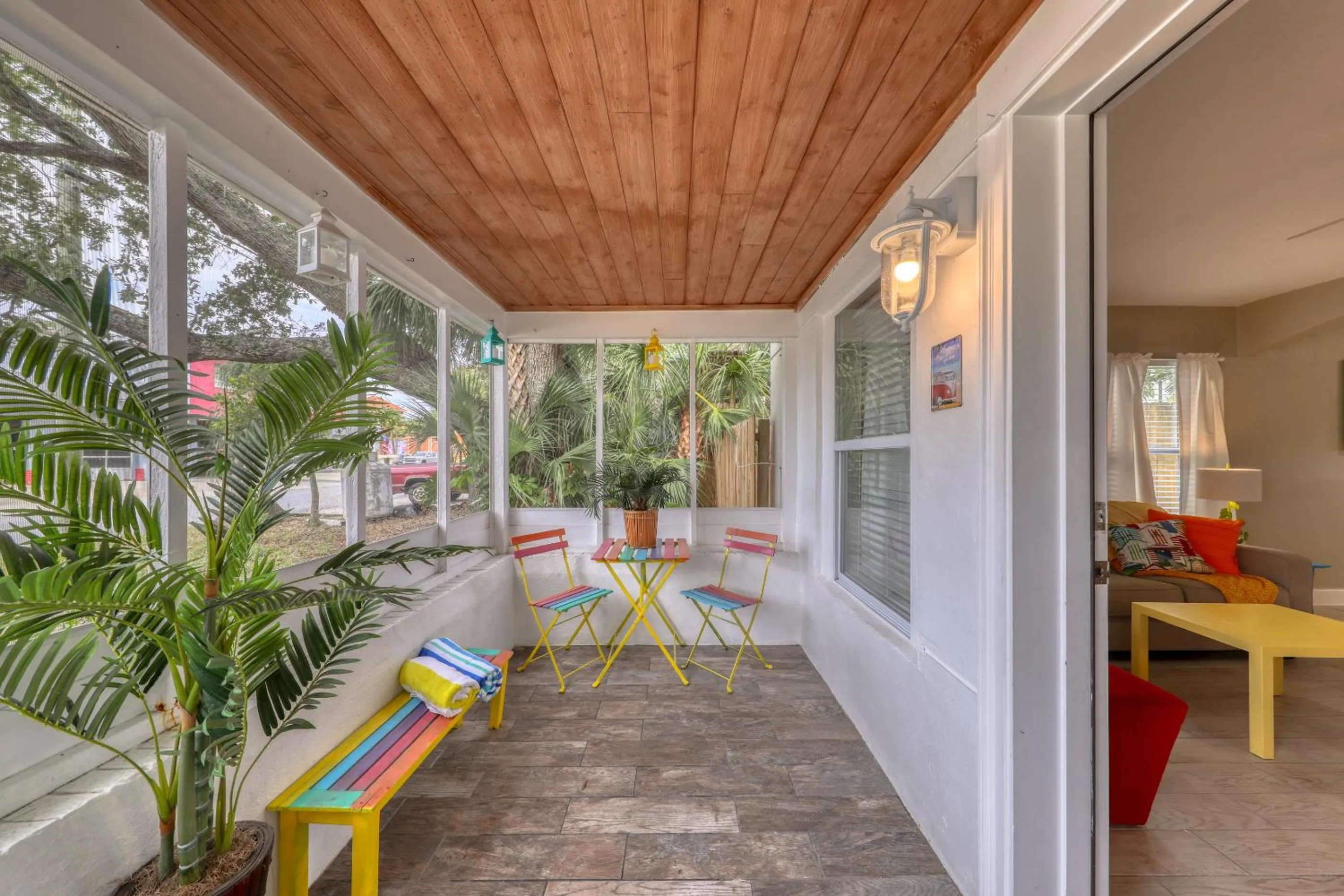 Patio in BeachTrail Lodging