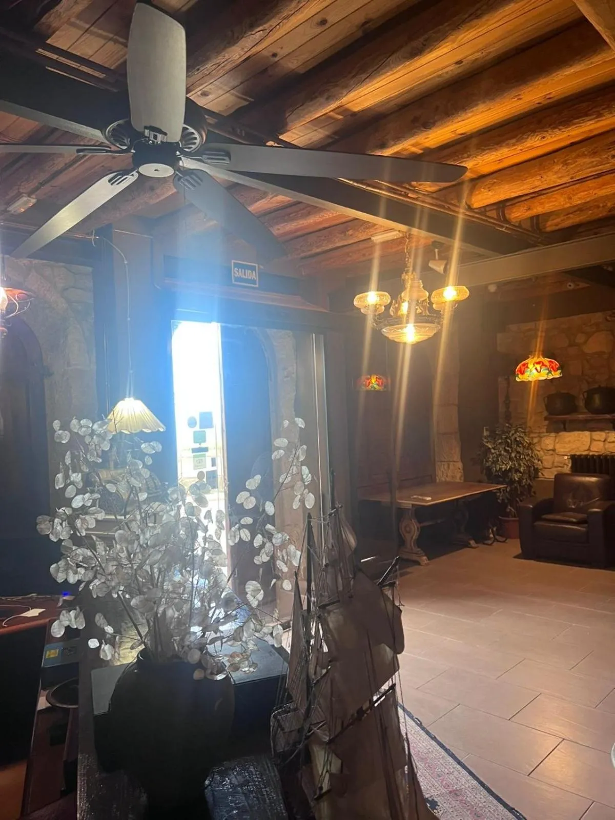 Lobby or reception in La Garbinada Hotel