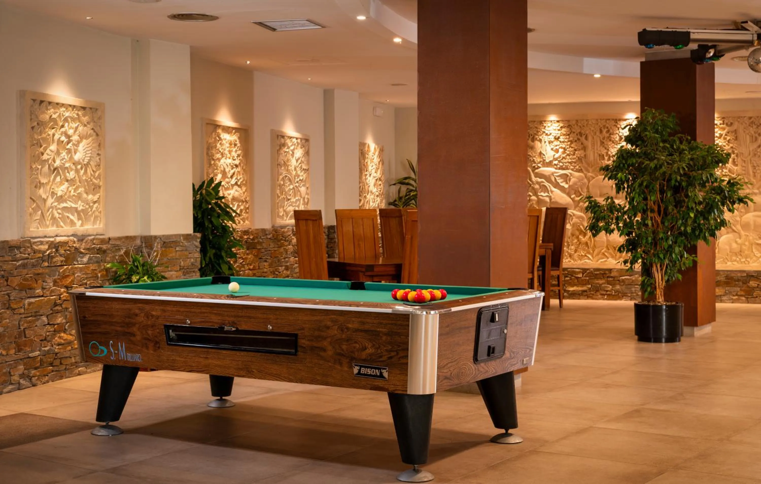 Billiard in Hotel la Palmera & Spa