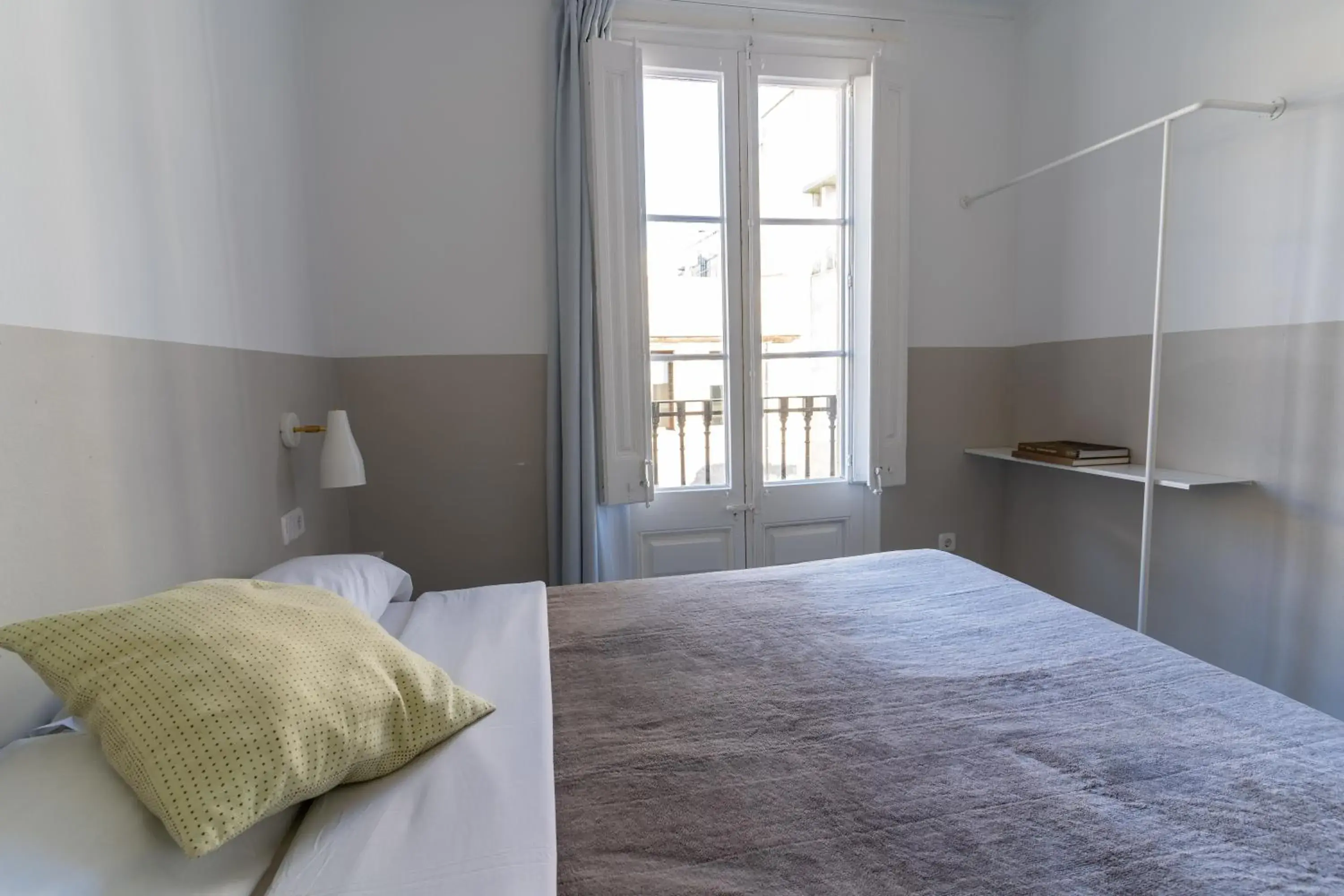 Bed in Hostal Hera Bed in Hostal Hera