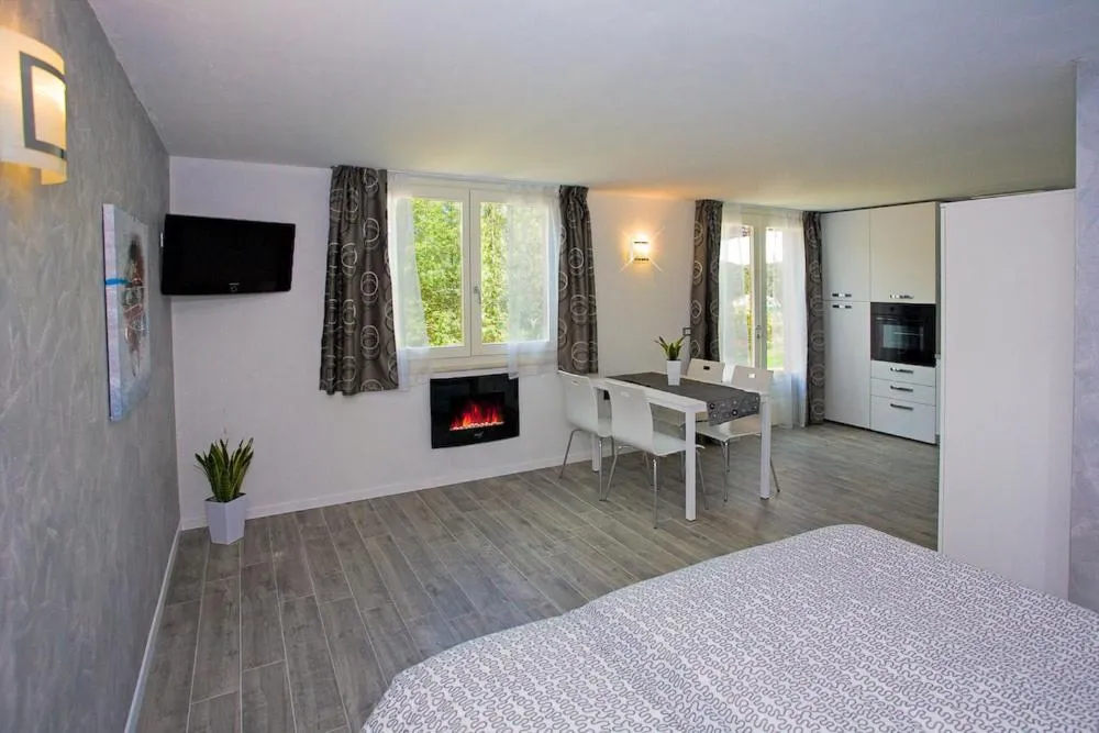 Photo of the whole room, Bed in Residence Delle Rose